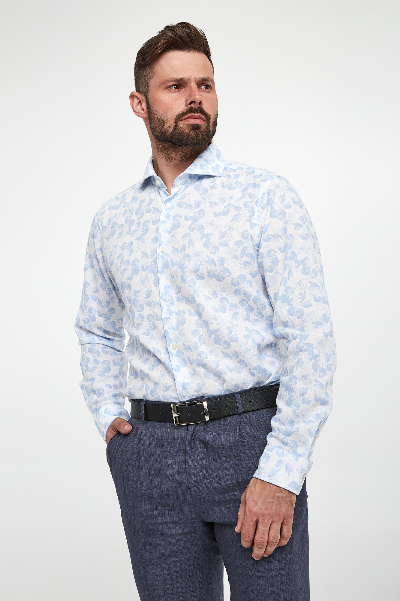 Koszula męska lniana Pai-W JOOP!