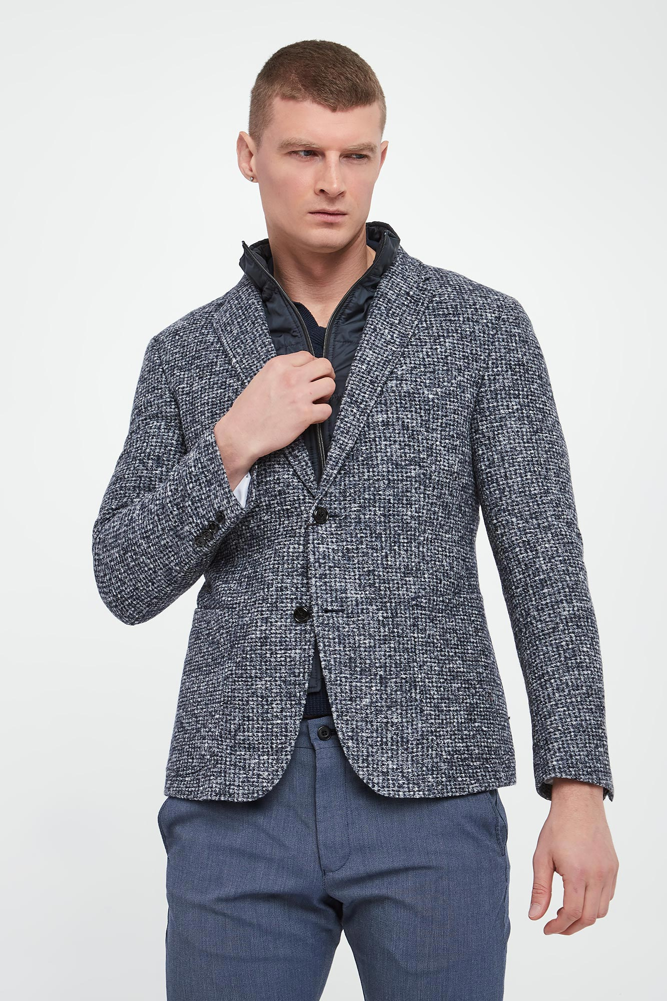 Marynarka męska z wełną Hectic JOOP!