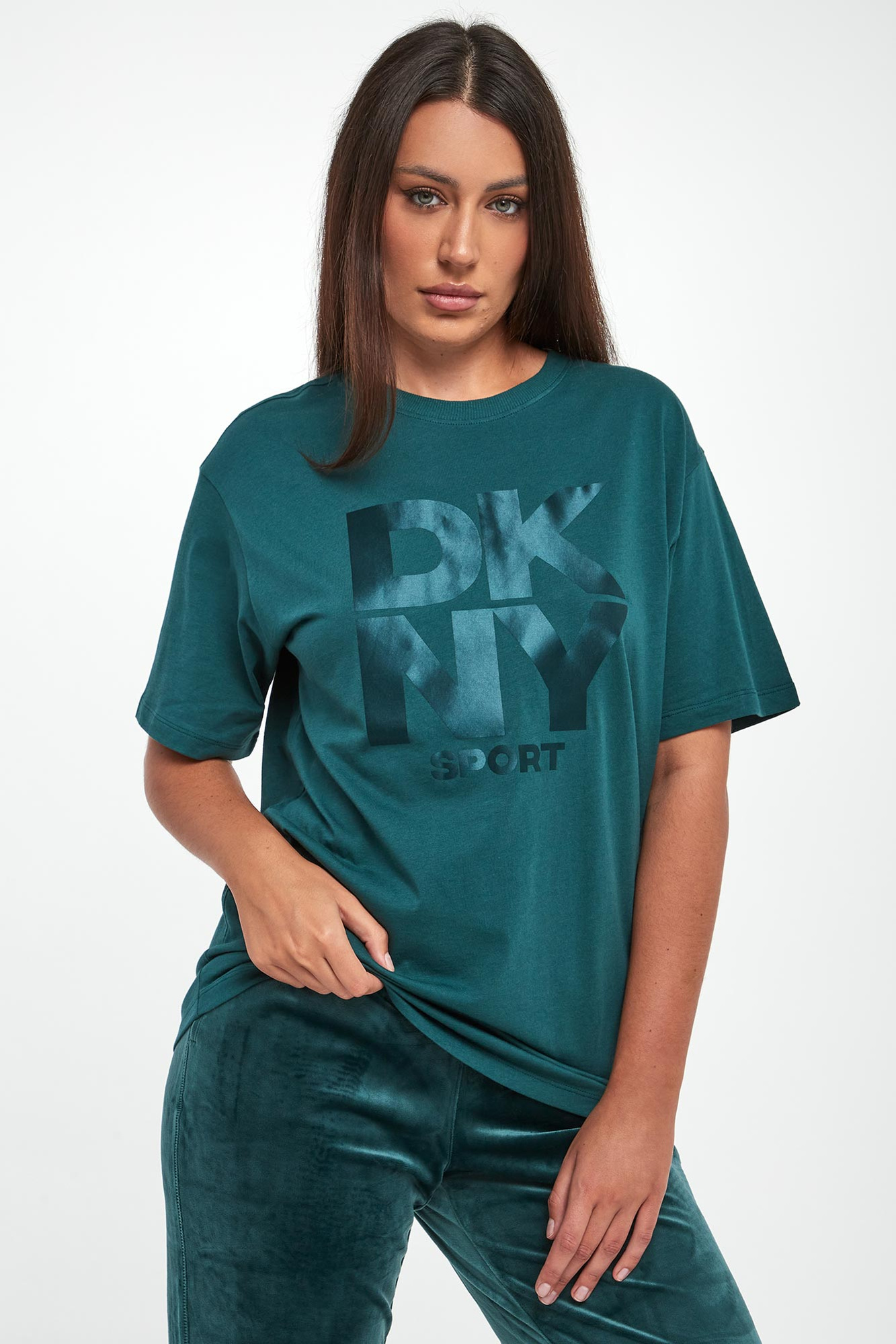 T-shirt damski DKNY