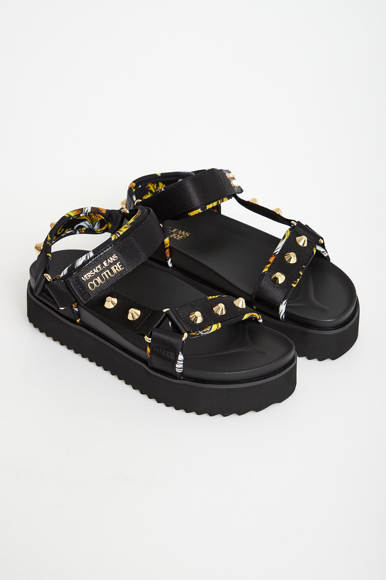 Sandały damskie na platformie VERSACE JEANS COUTURE