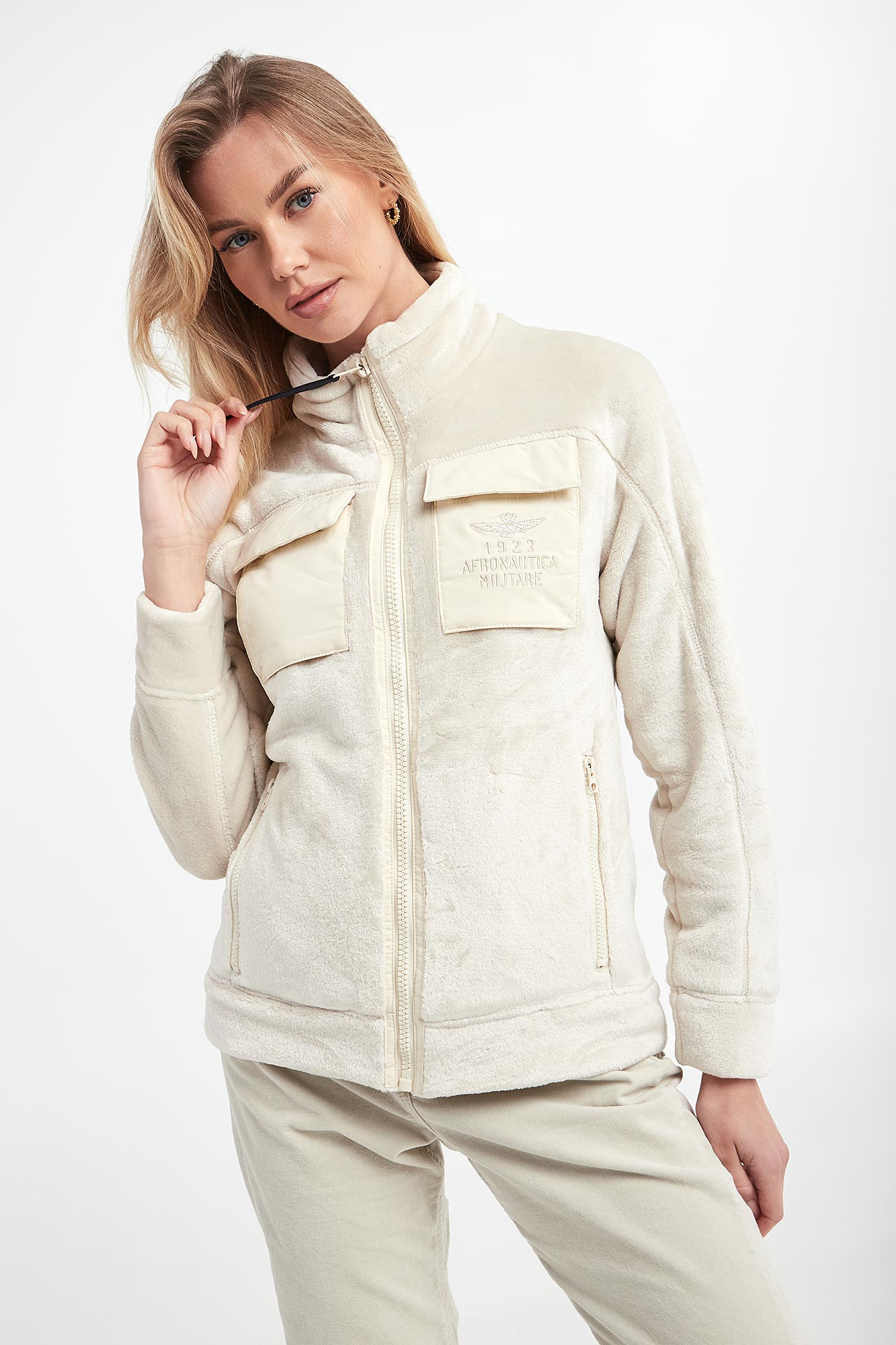 Kurtka damska futrzana AERONAUTICA MILITARE