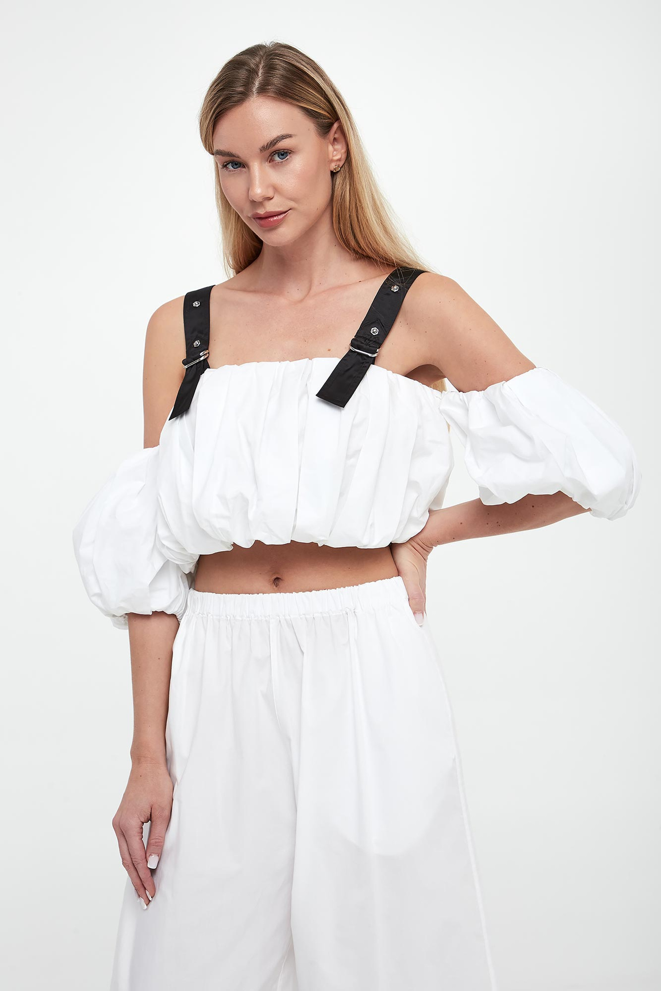 Top damski popelinowy Raul PINKO