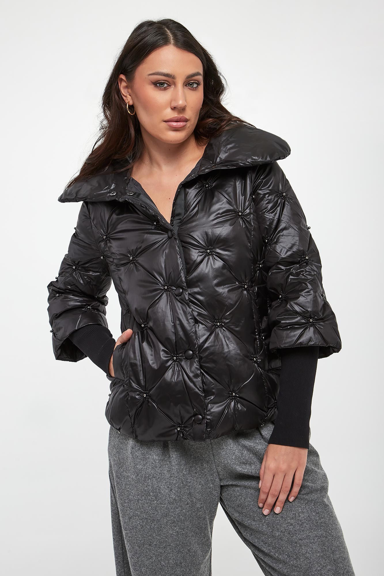 Kurtka damska z dżetami JOSEPH RIBKOFF