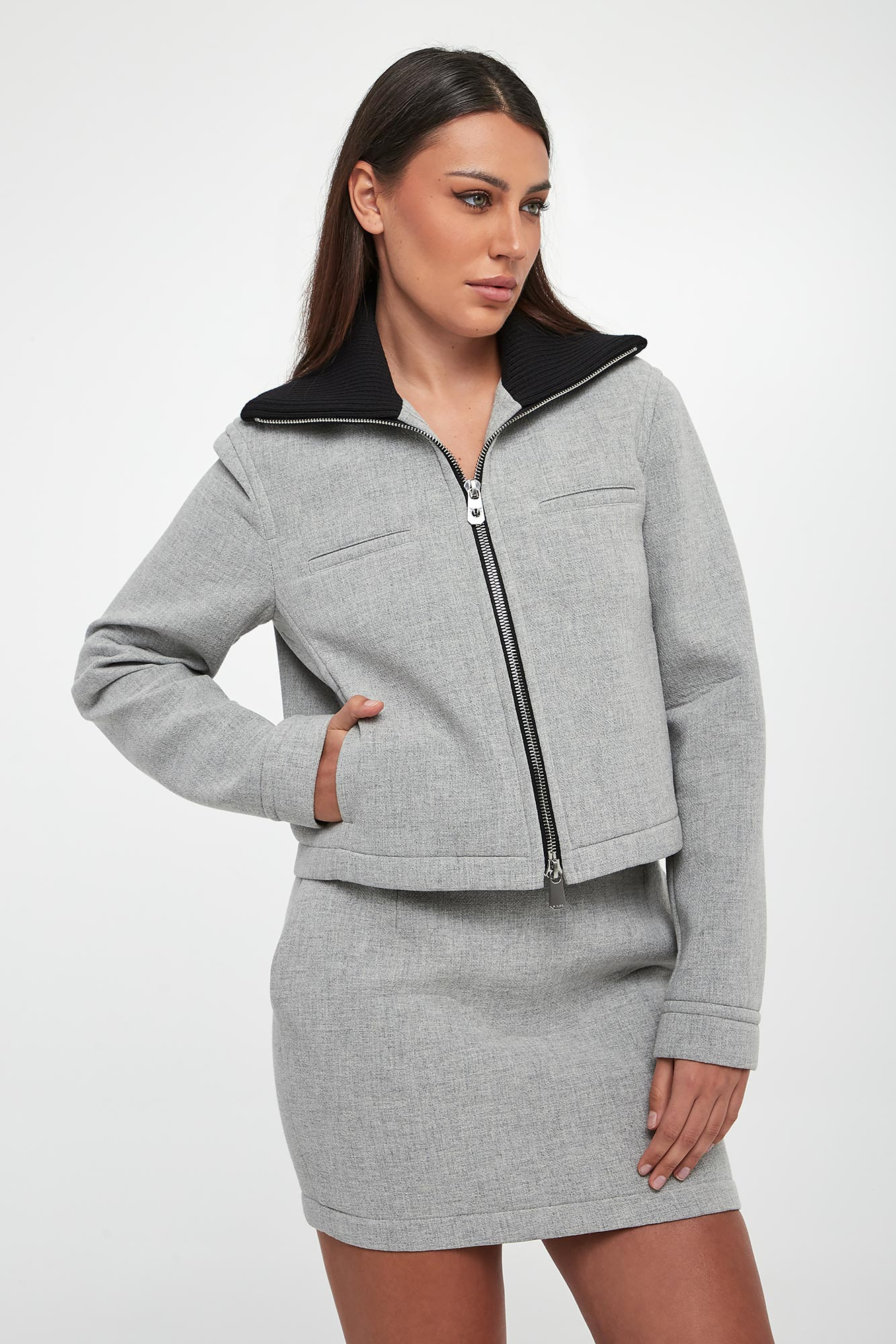 Kurtka damska wełniana Nahia PINKO