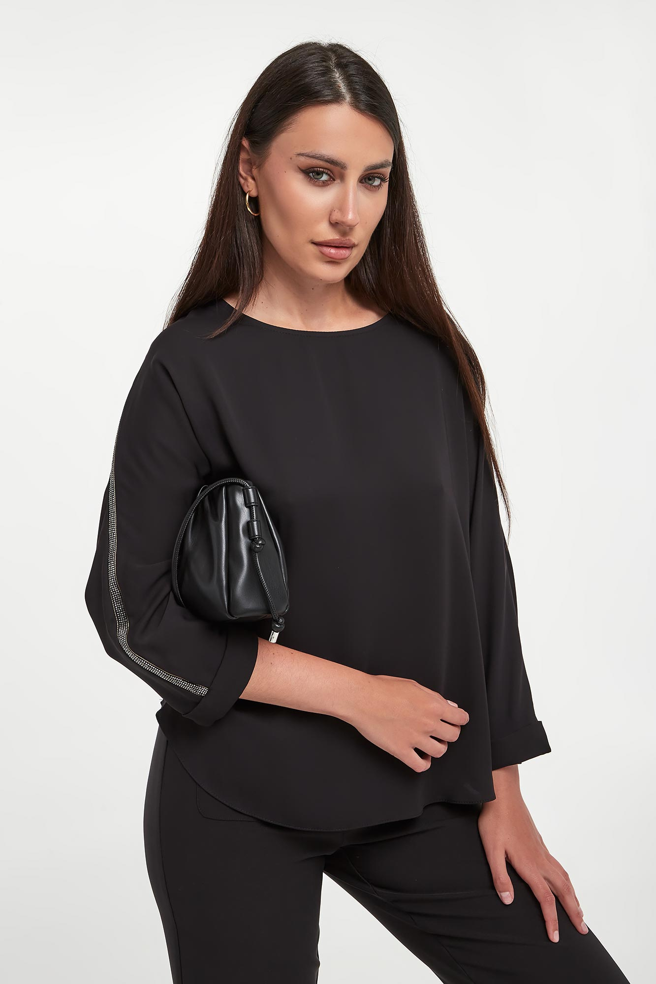 Bluzka damska satynowa JOSEPH RIBKOFF