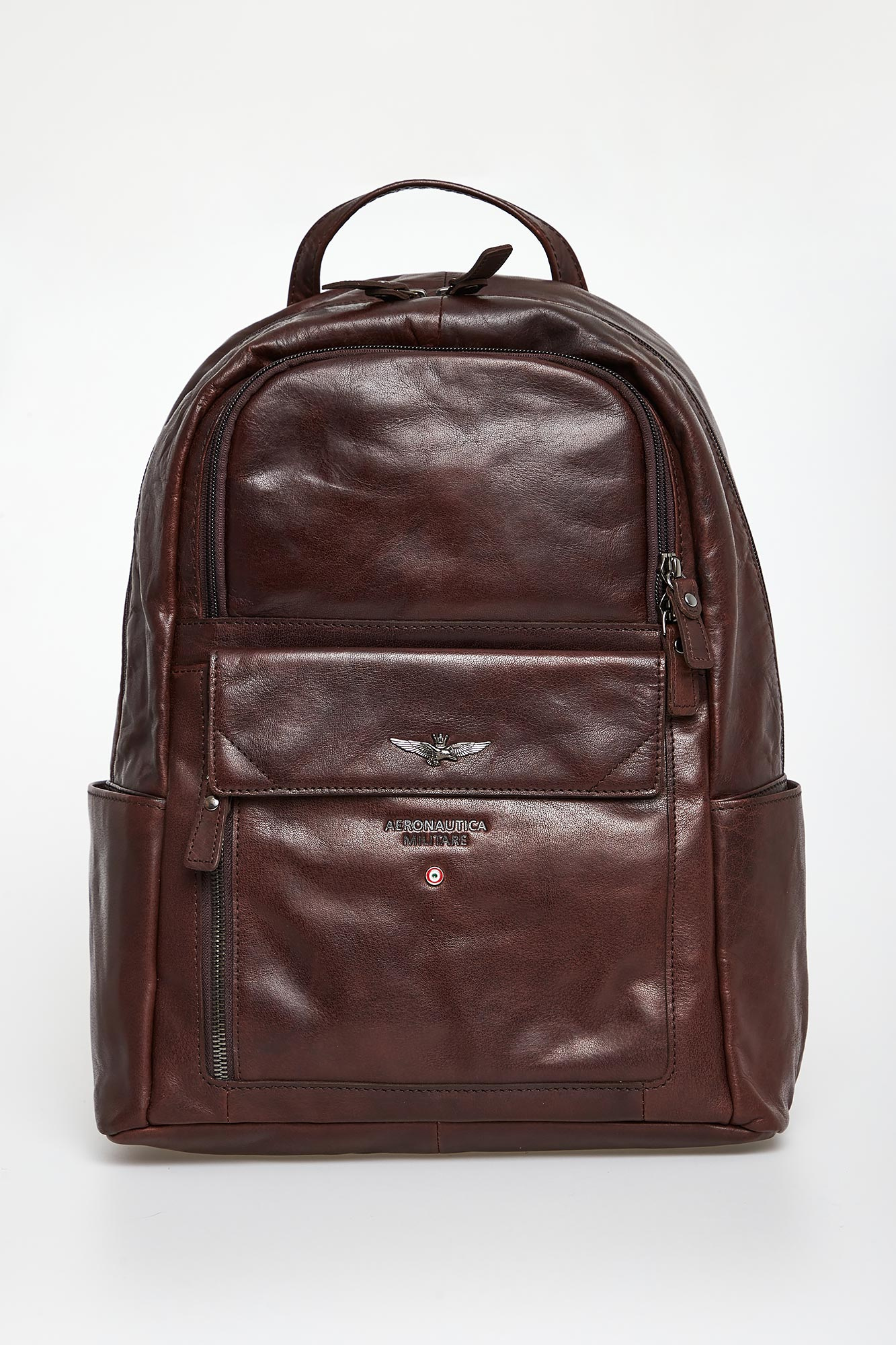 Plecak męski skórzany AERONAUTICA MILITARE