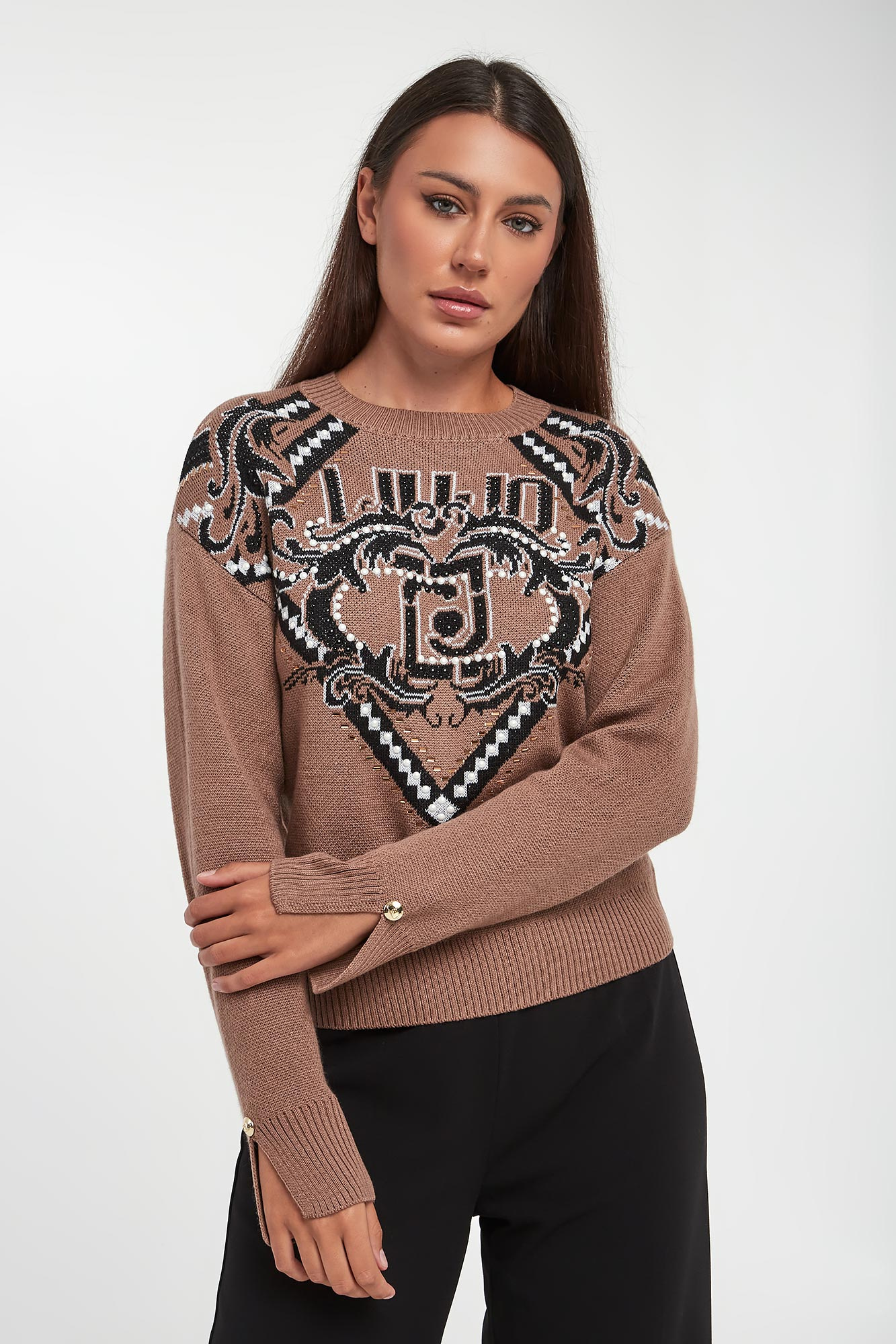 Sweter damski wełniany LIU JO