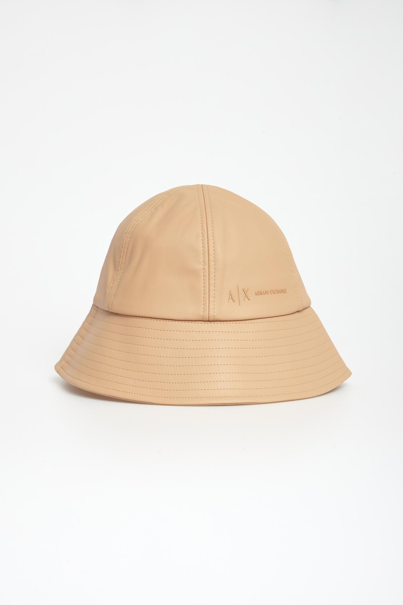 Bucket Hat damski z ekoskóry ARMANI EXCHANGE
