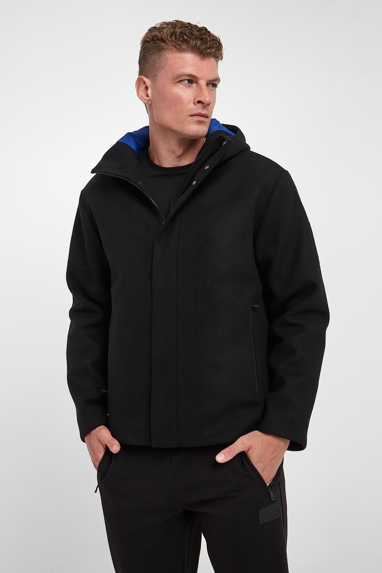 Kurtka męska wełniana EA7 EMPORIO ARMANI