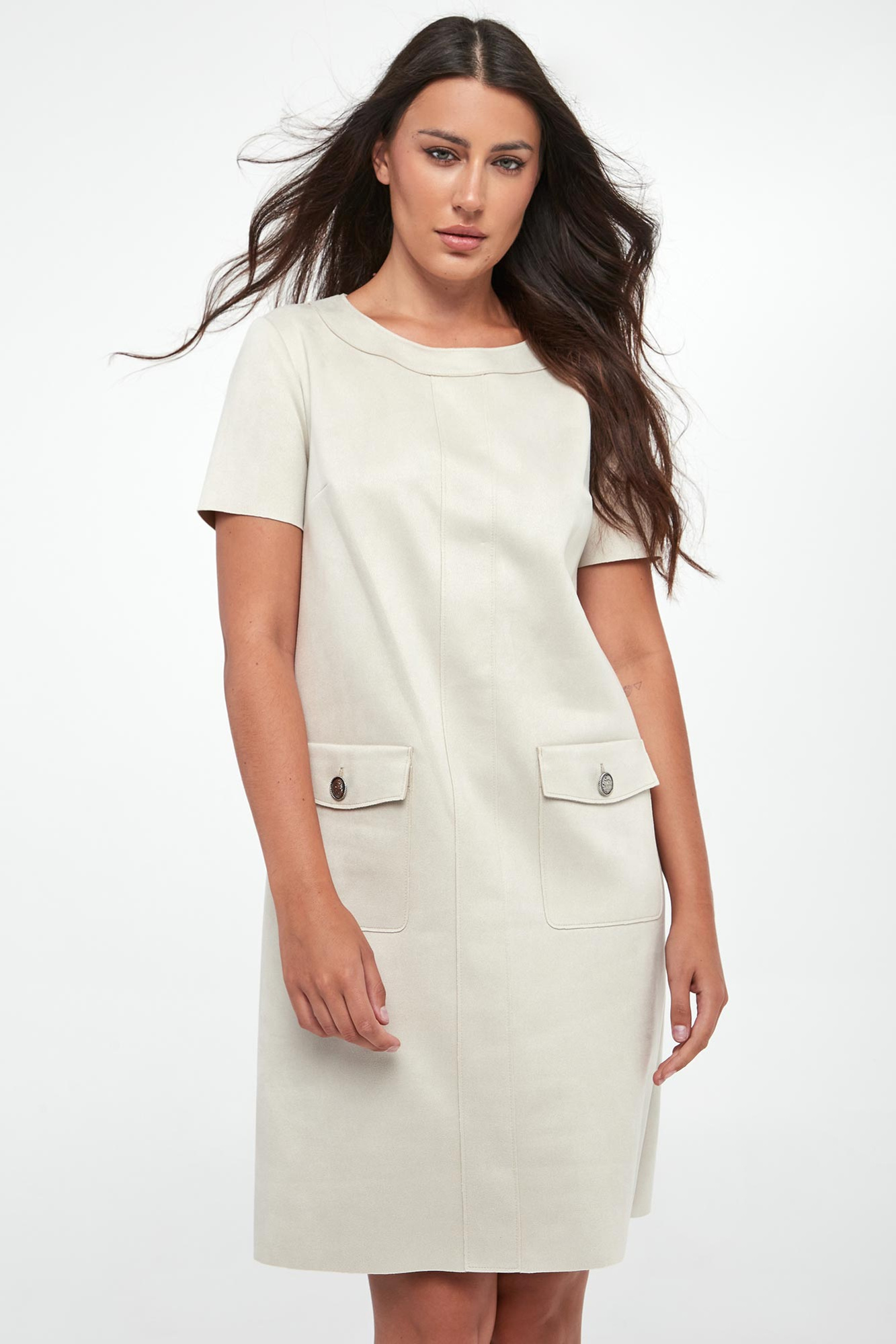 Sukienka zamszowa JOSEPH RIBKOFF