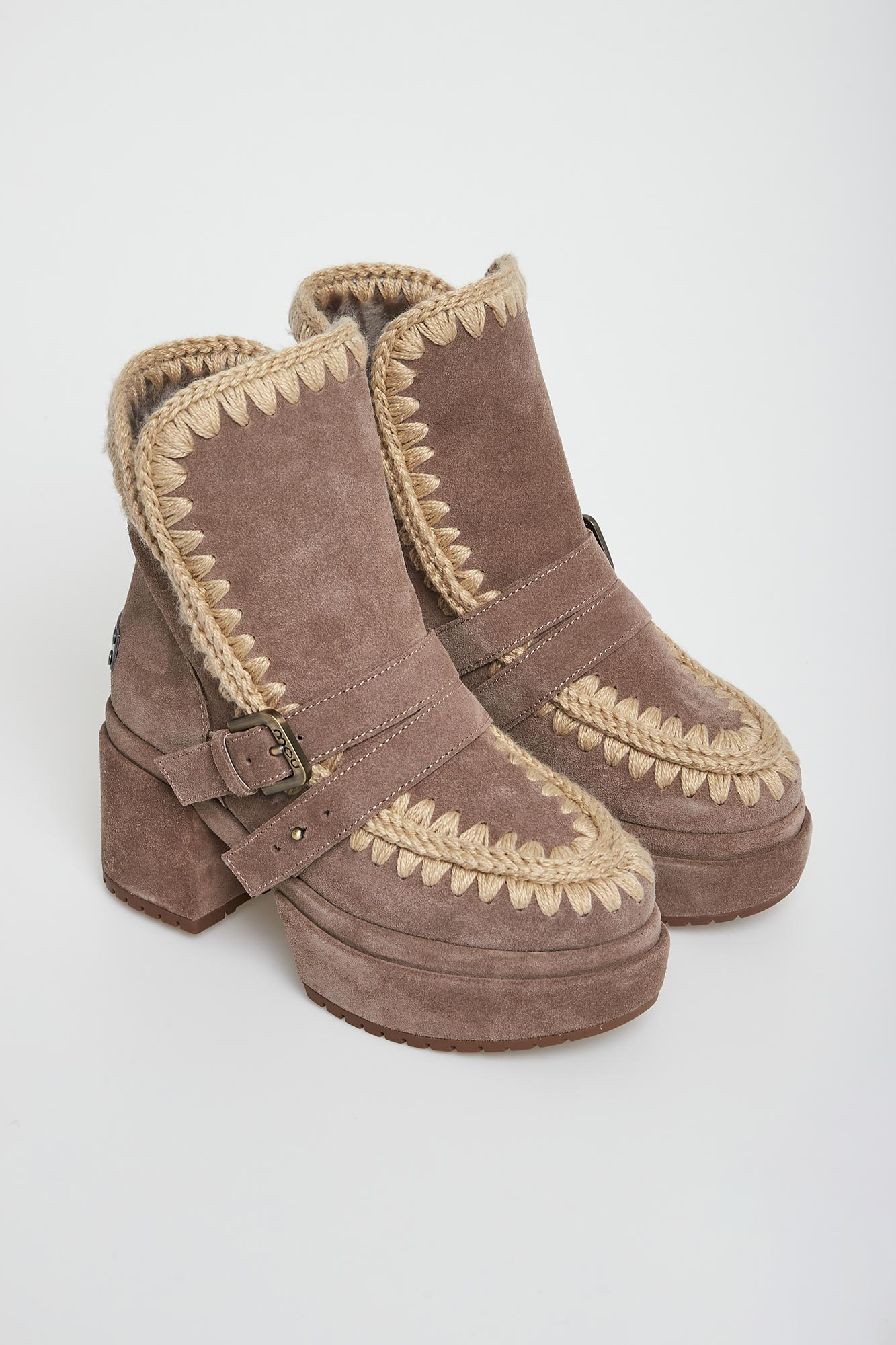 Botki damskie skórzane MOU