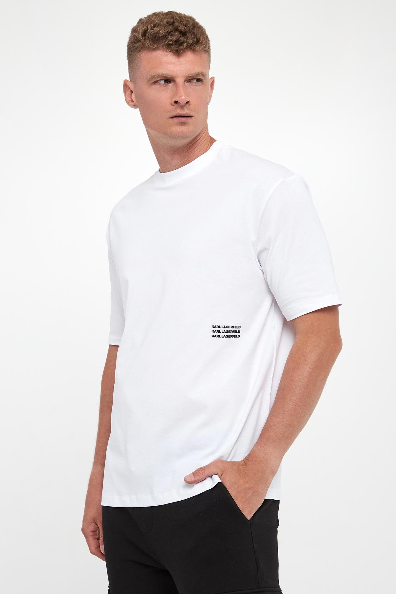 T-shirt męski KARL LAGERFELD