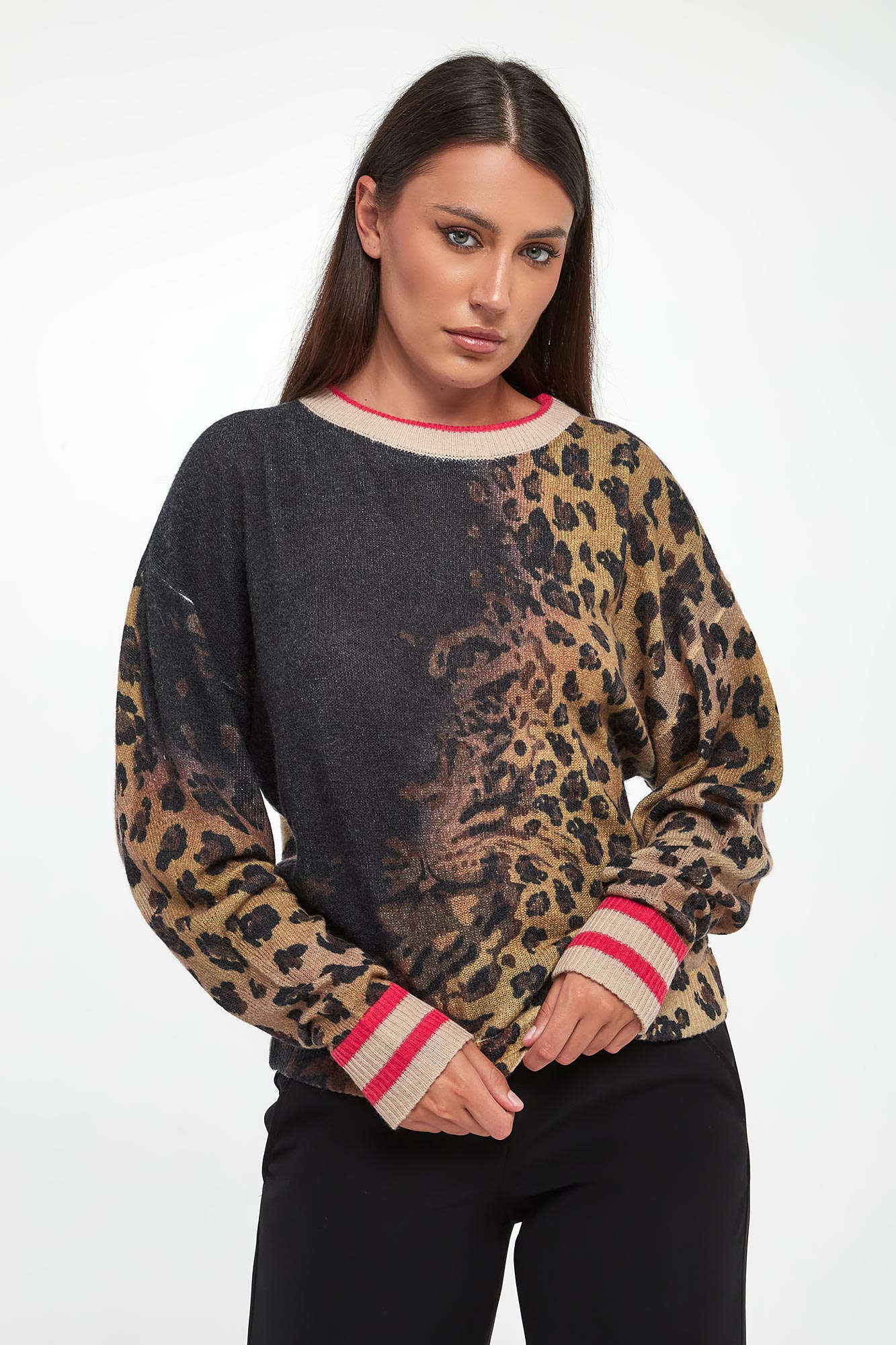 Sweter damski wełniany z kaszmirem SPORTALM