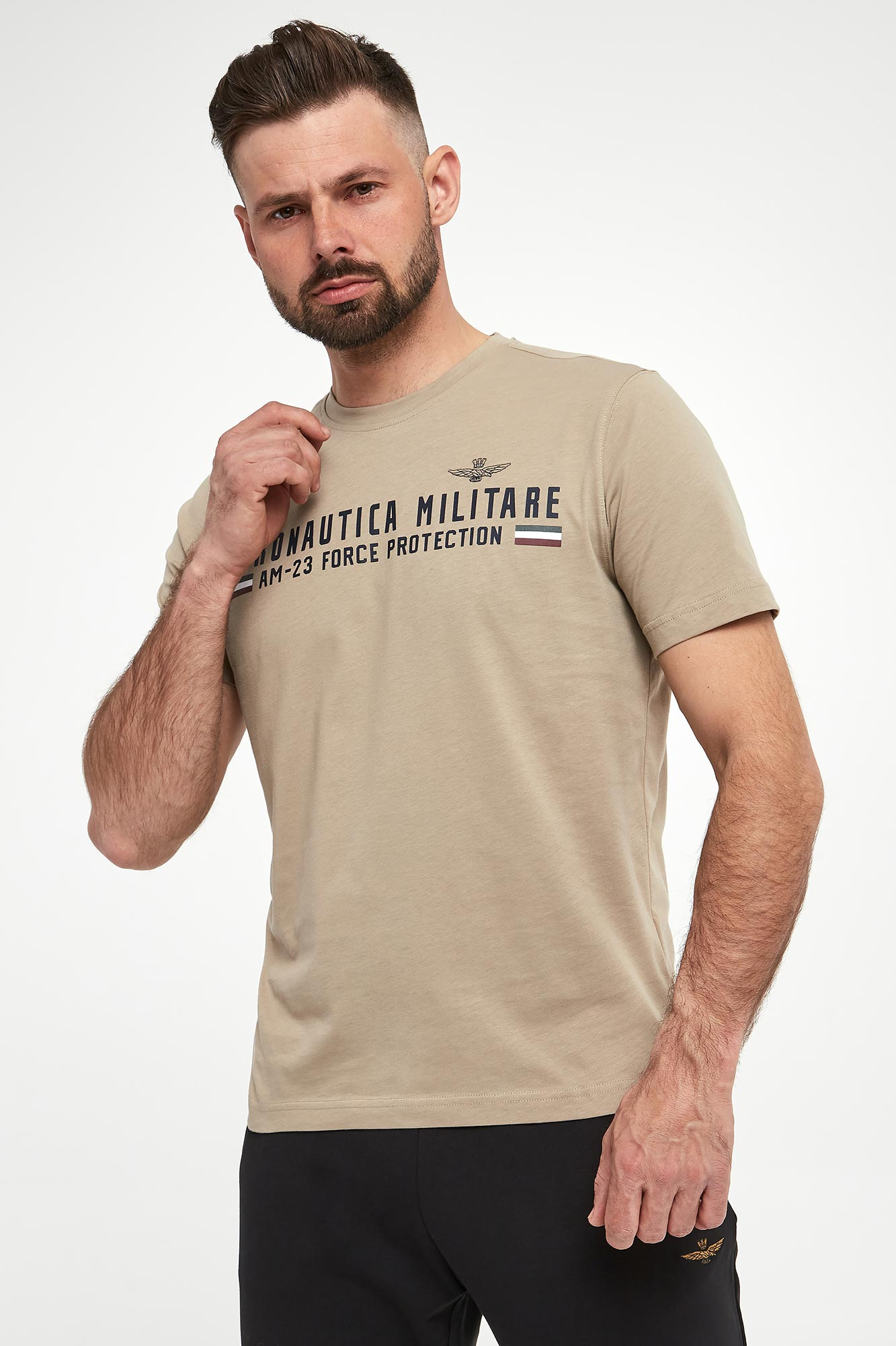T-shirt męski AERONAUTICA MILITARE