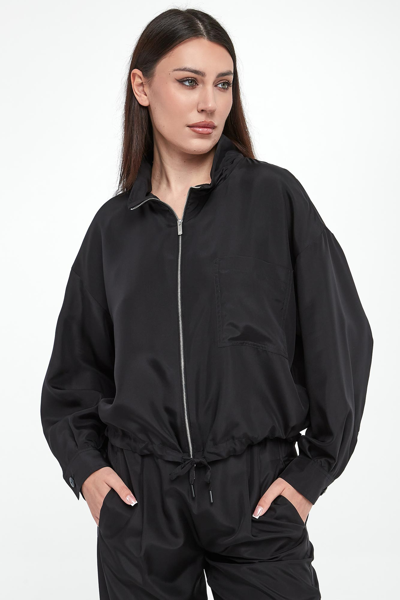 Żakiet damski jedwabny Preside MARELLA MONOCHROME