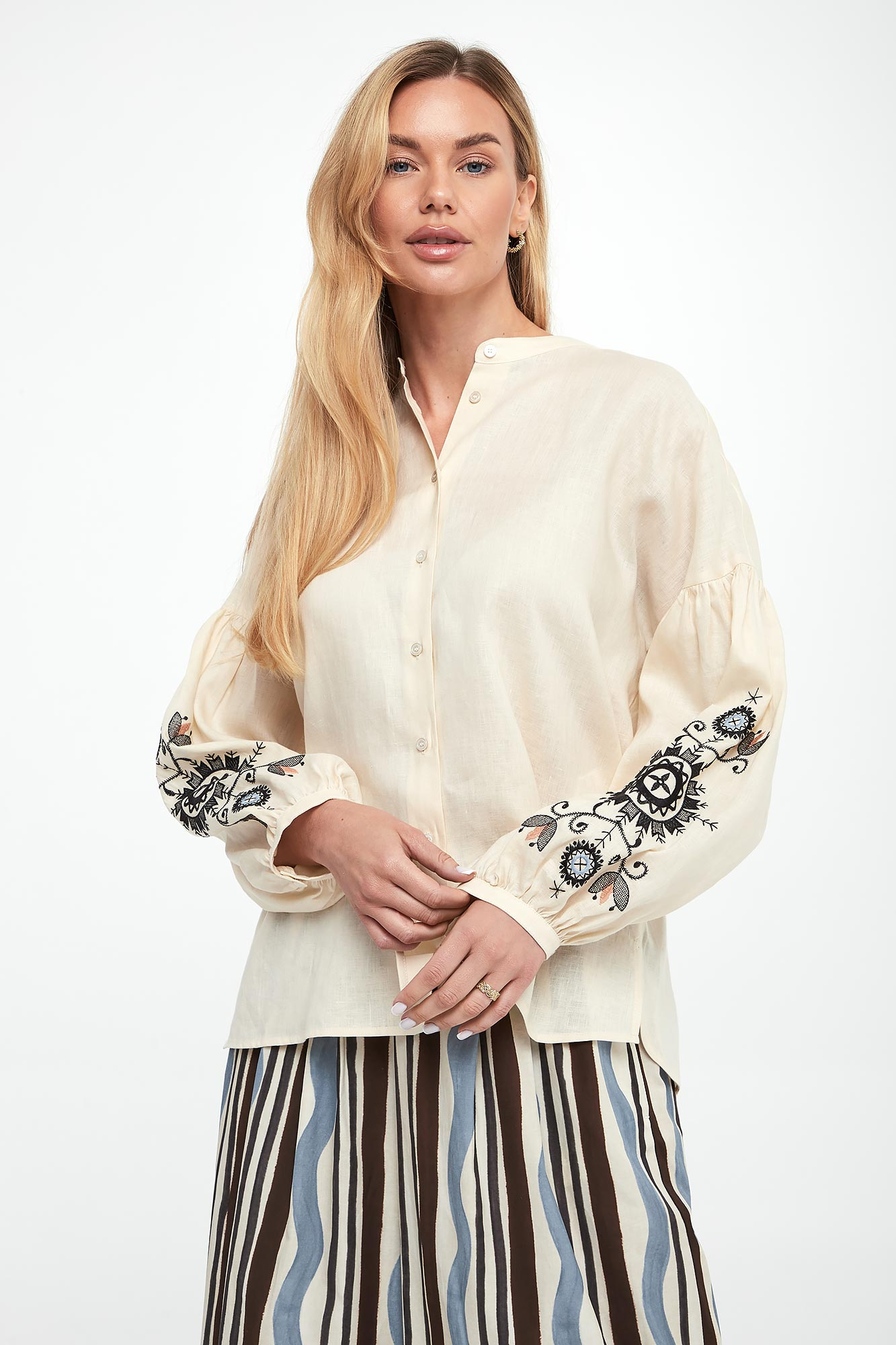 Koszula damska lniana Ilex WEEKEND MAX MARA