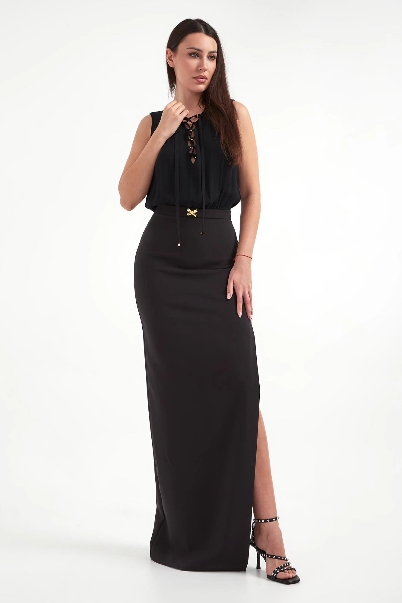 Sukienka wieczorowa maxi ELISABETTA FRANCHI