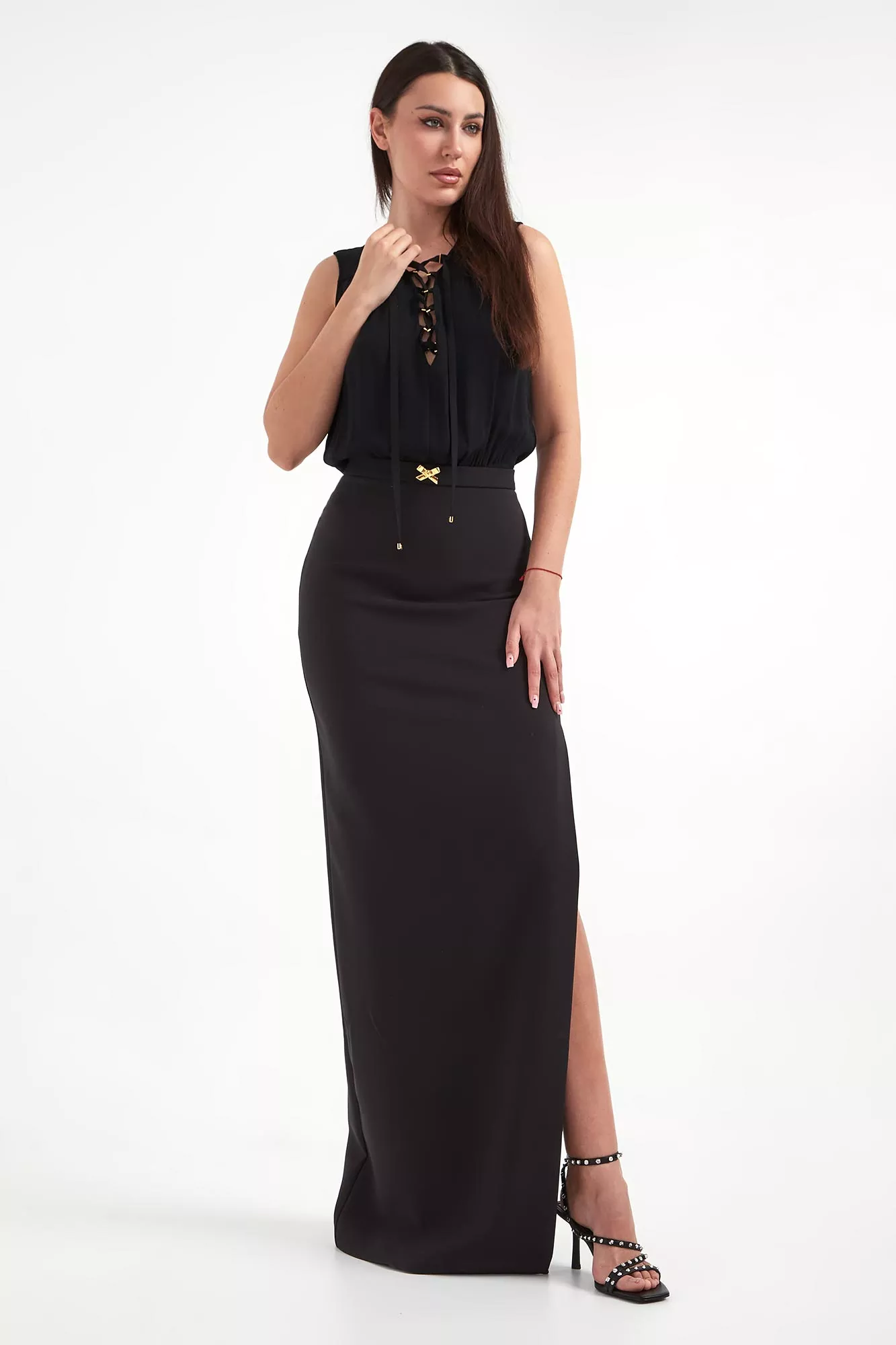 Sukienka wieczorowa maxi ELISABETTA FRANCHI