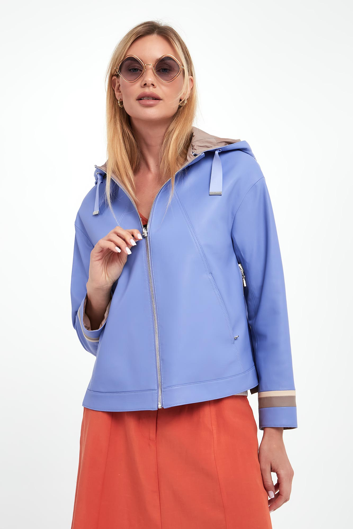 Kurtka damska skórzana dwustronna DIEGO M