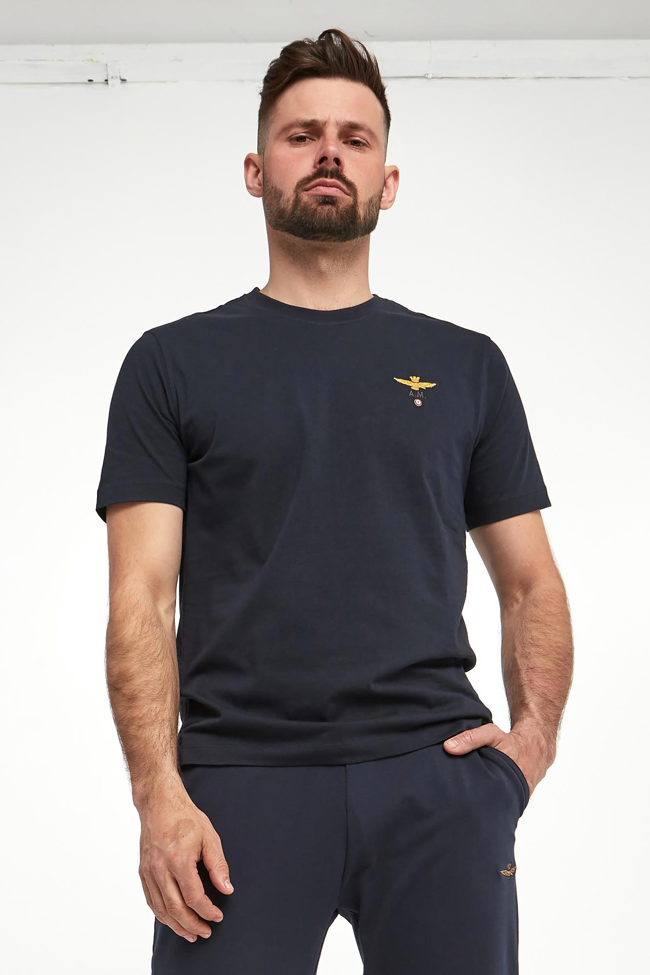 T-shirt męski AERONAUTICA MILITARE