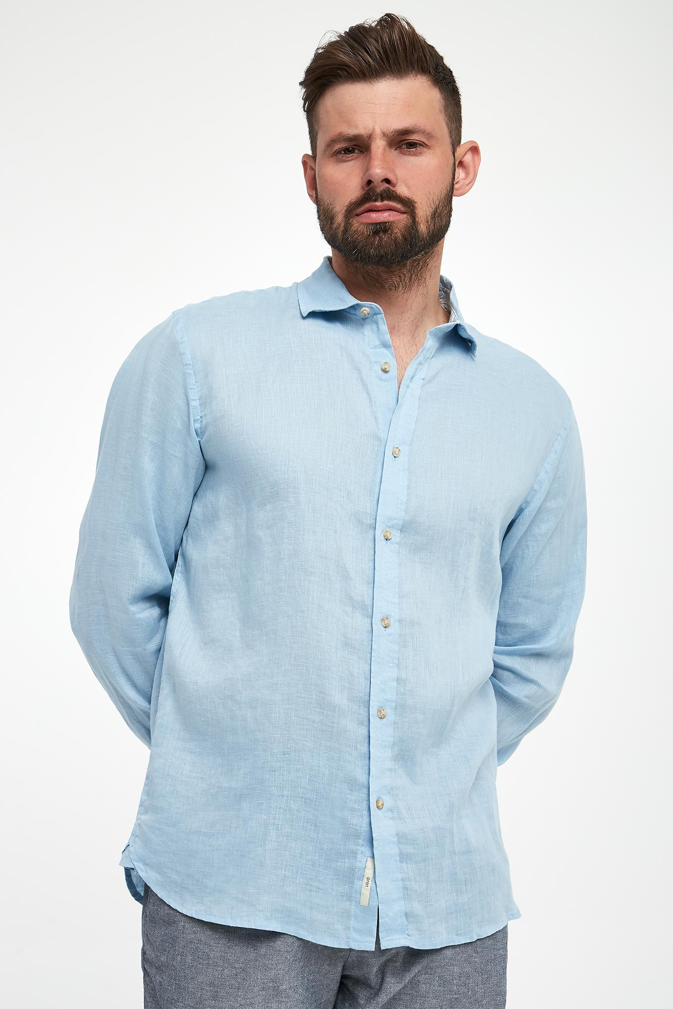 Koszula męska lniana LIU JO