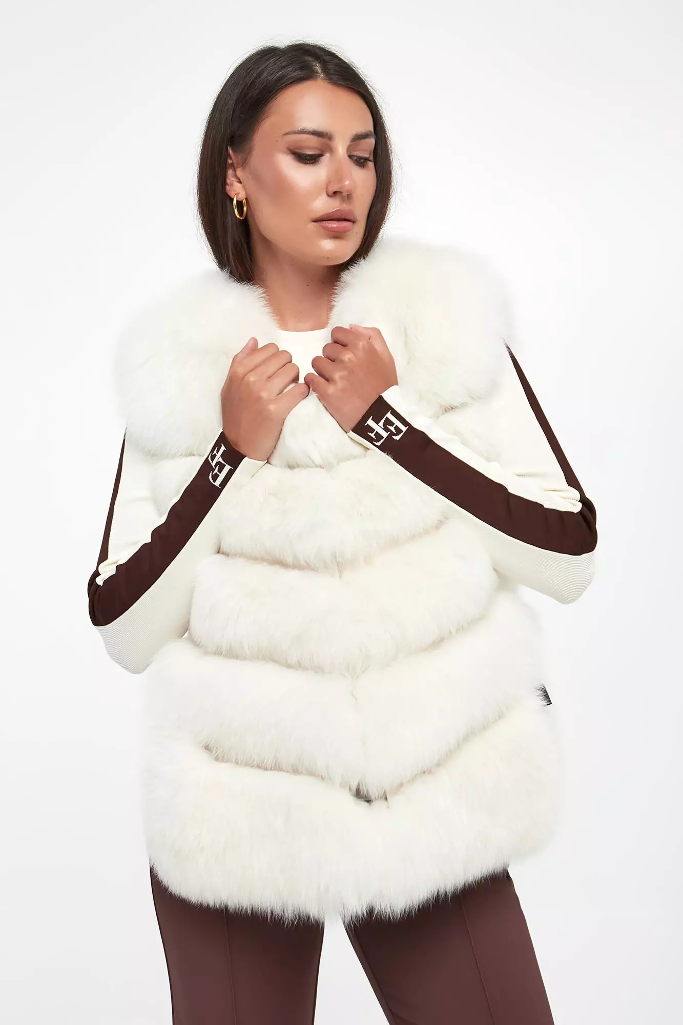 Kamizelka damska futrzana z lisa SUPREMA