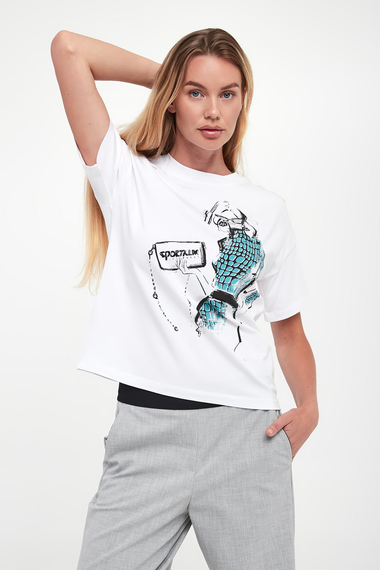 T-shirt damski SPORTALM