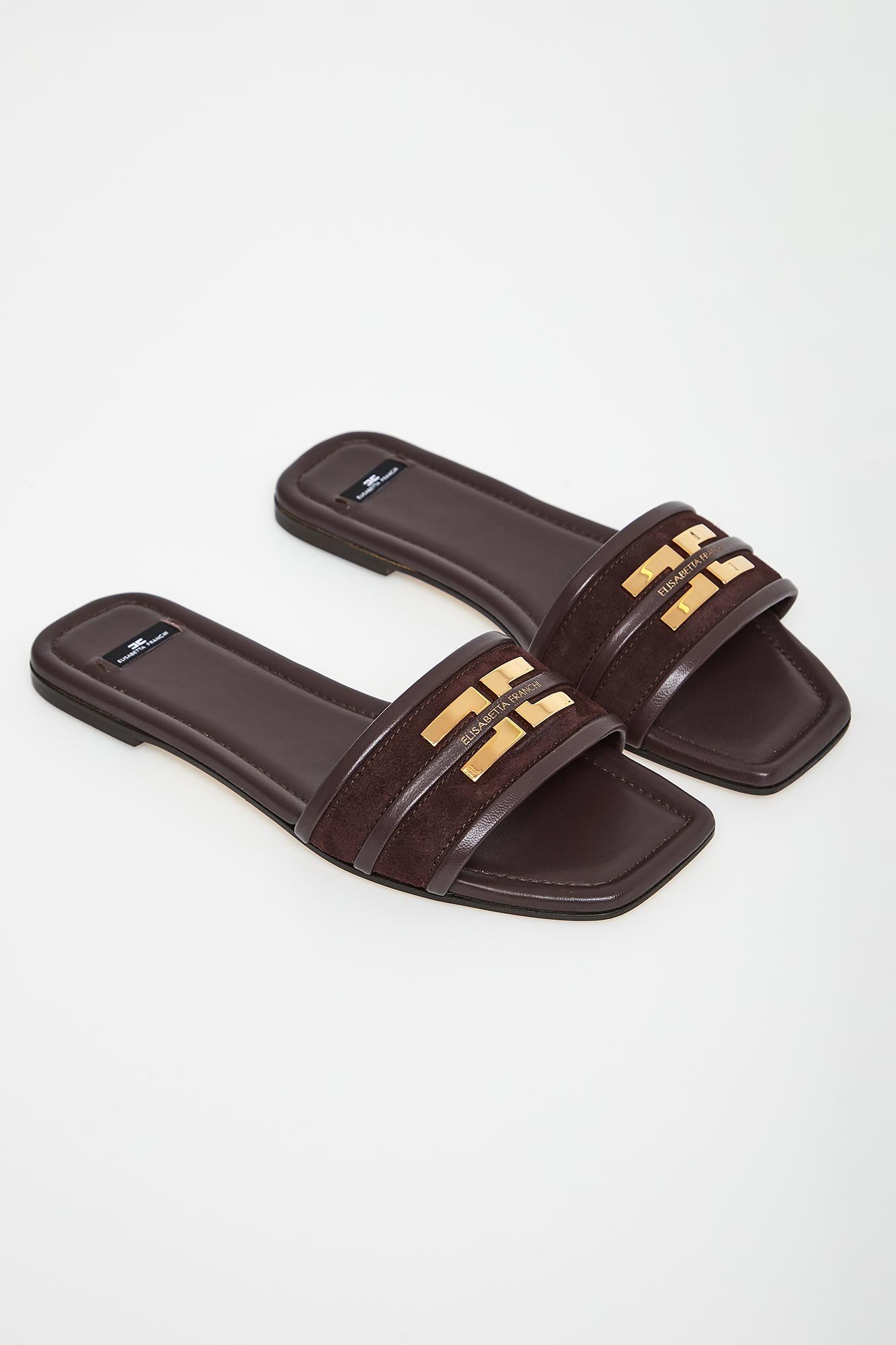 Klapki damskie skórzane ELISABETTA FRANCHI