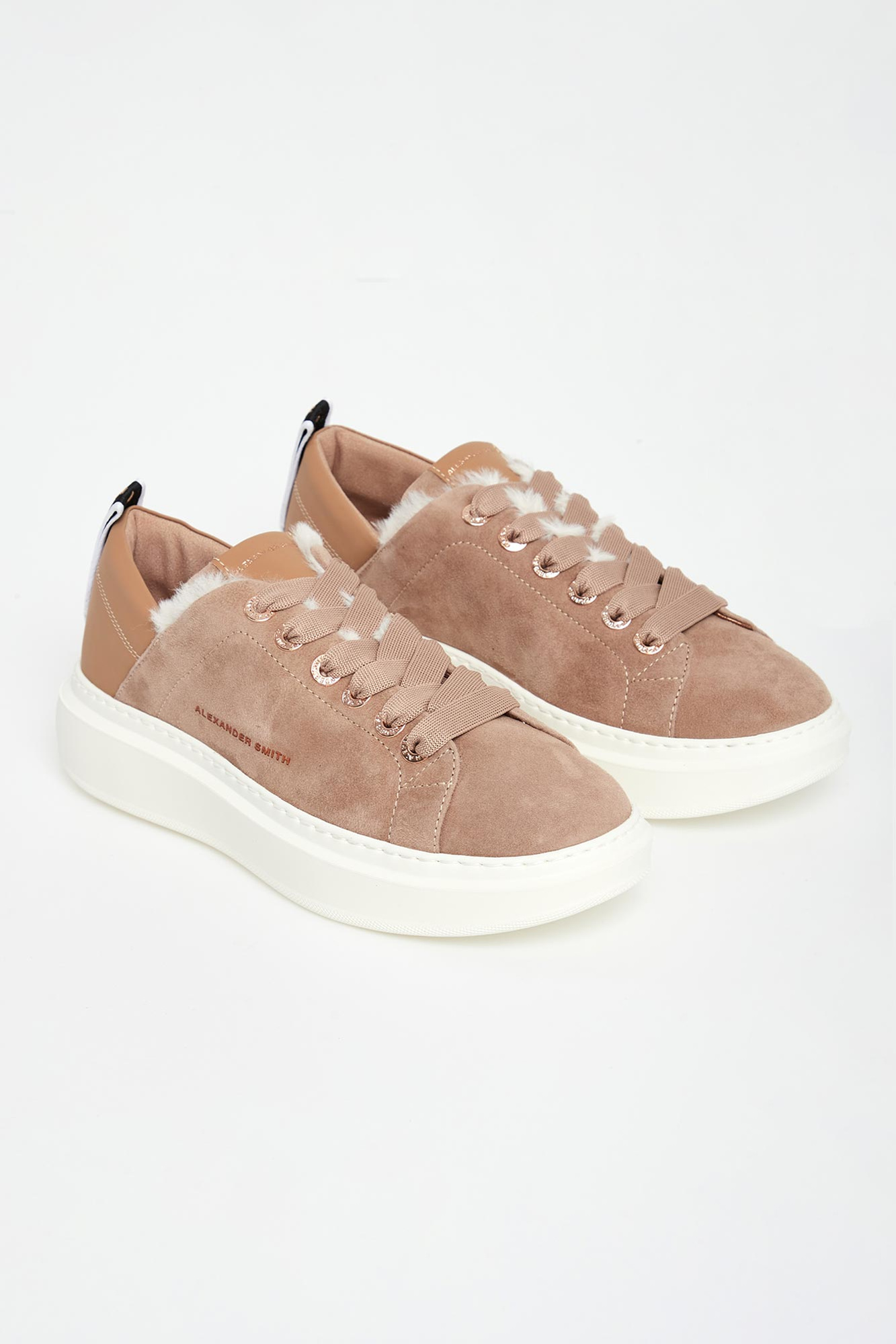 Sneakersy damskie skórzane Wembley ALEXANDER SMITH