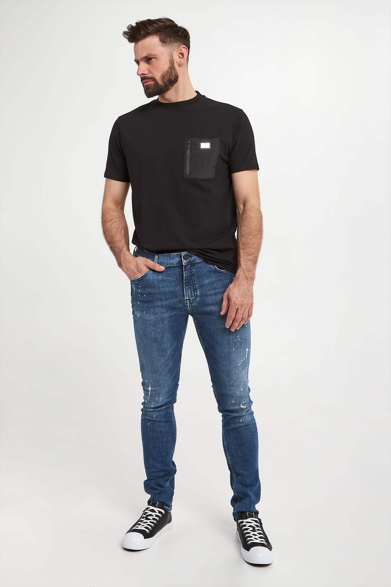 Jeansy męskie KARL LAGERFELD