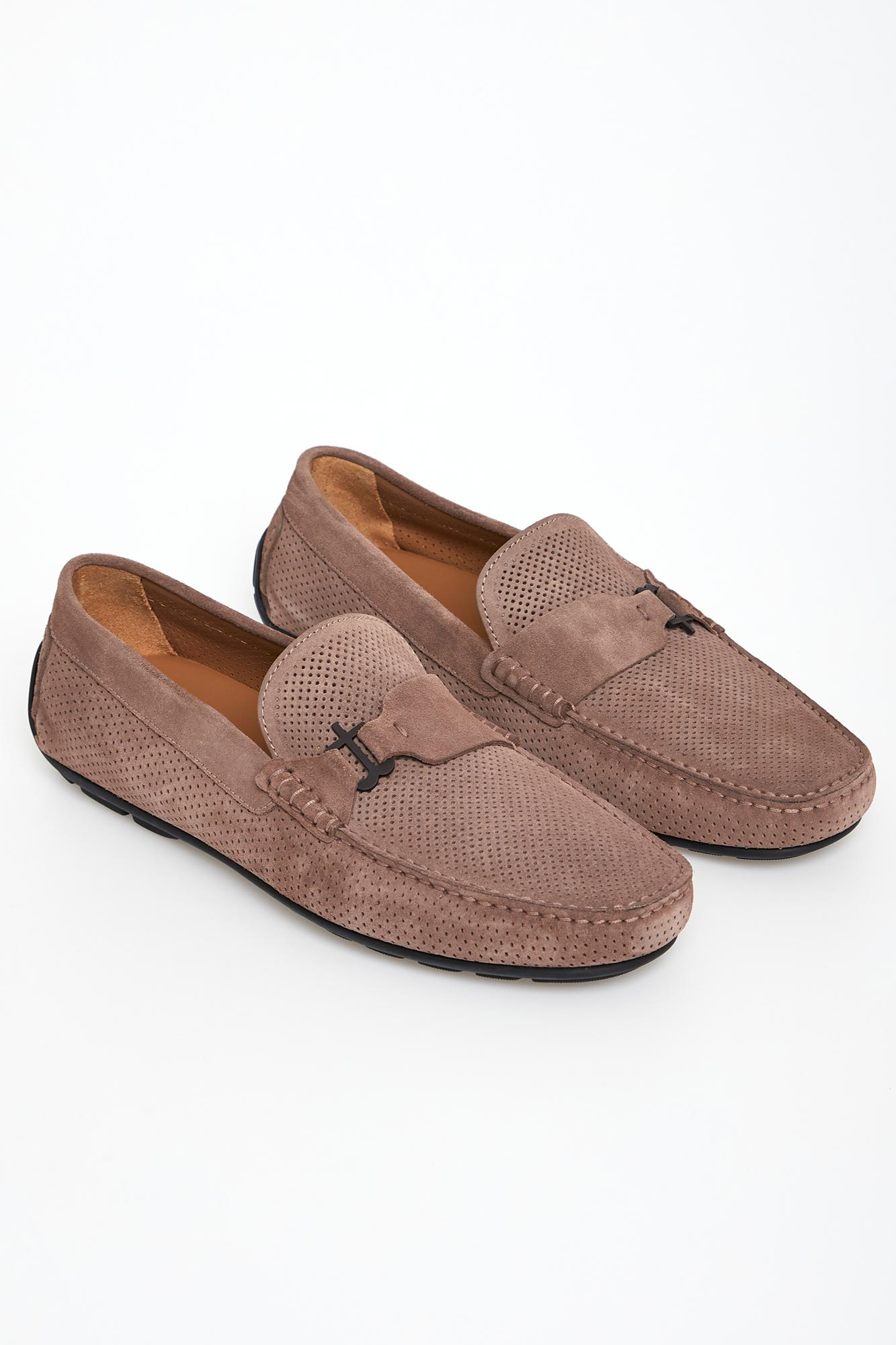 Mokasyny męskie zamszowe BALDININI