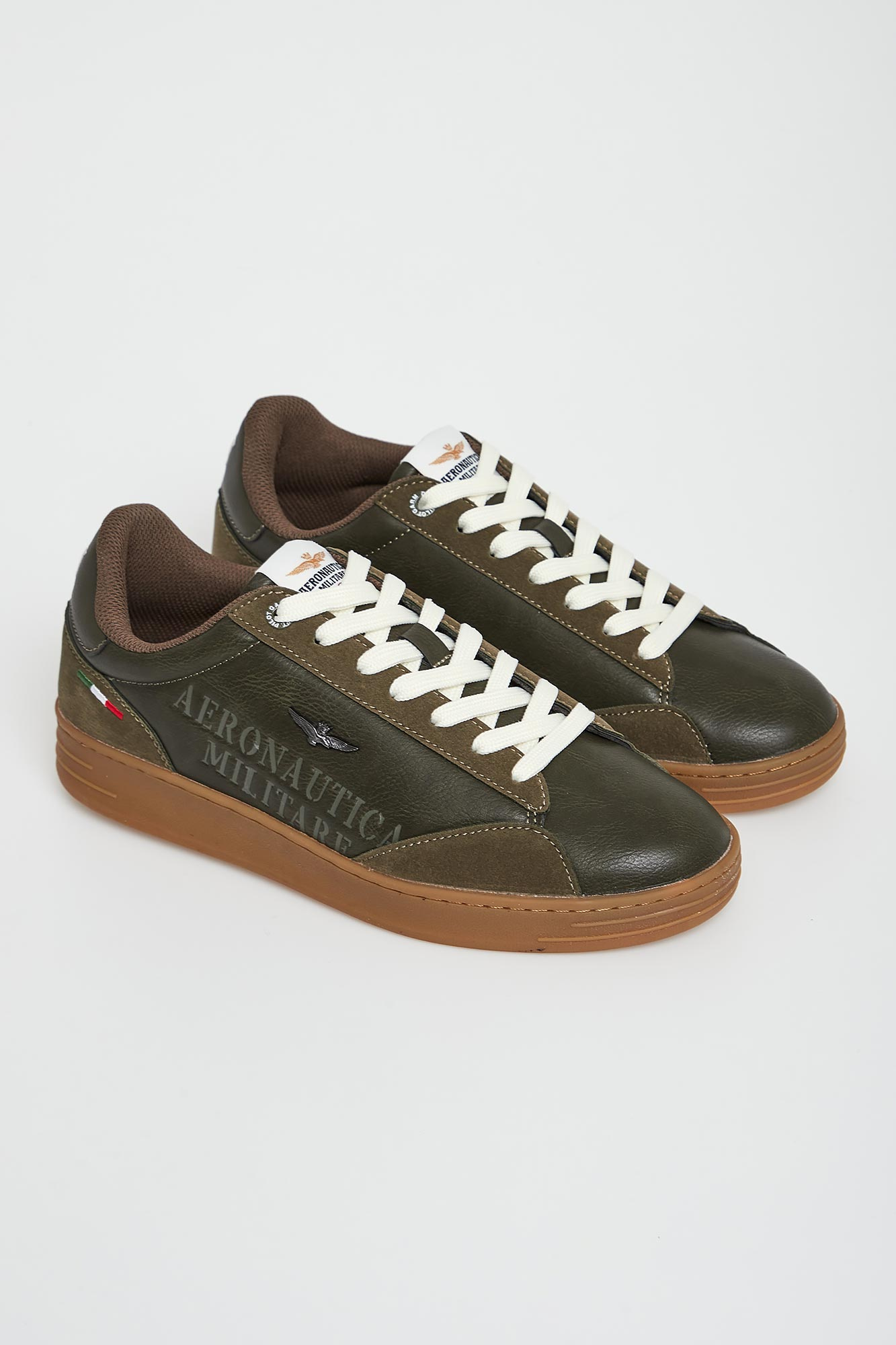 Sneakersy męskie skórzane AERONAUTICA MILITARE