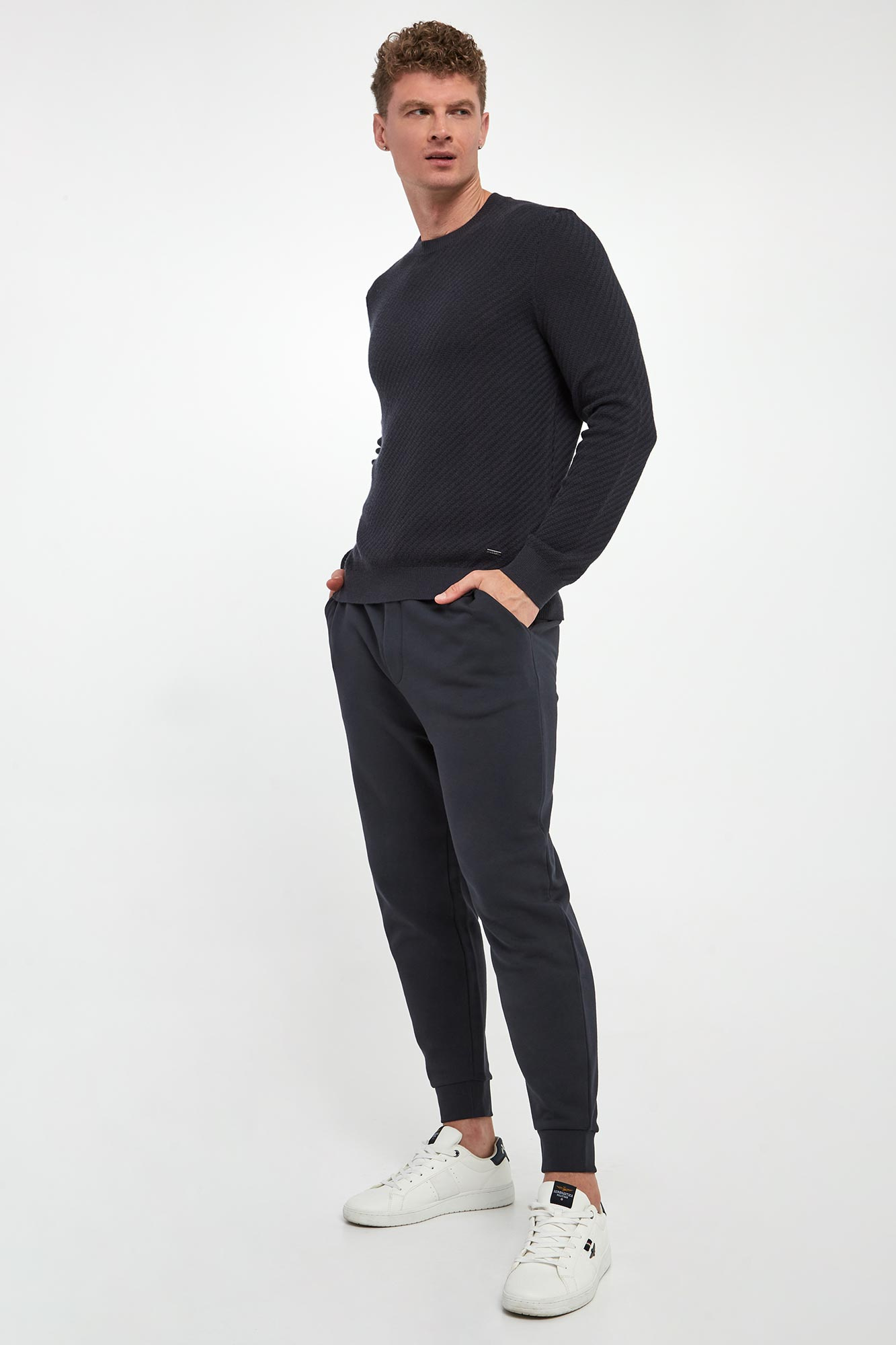 Spodnie dresowe męskie Silvan JOOP! JEANS