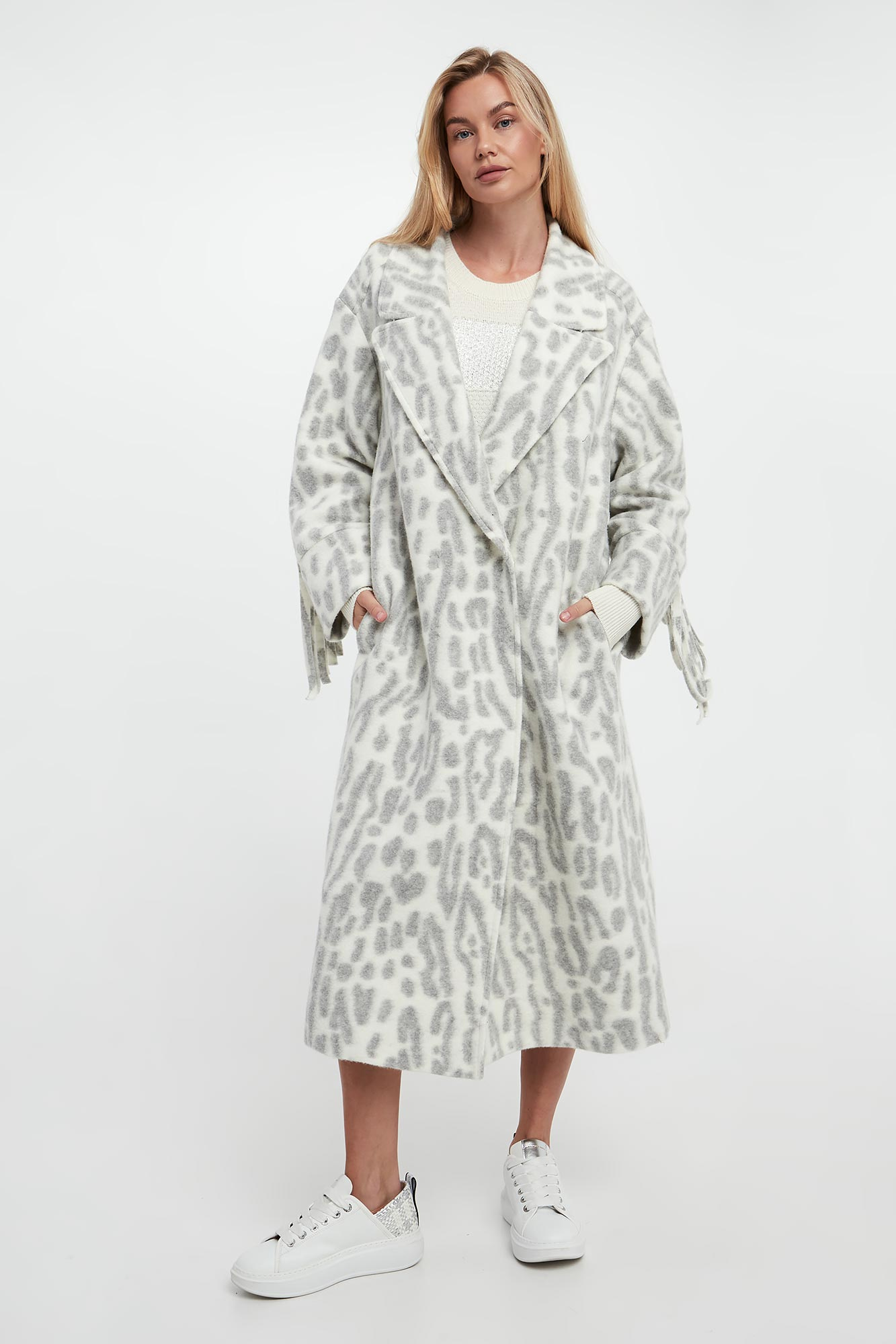 Płaszcz damski wełniany z moherem SPORTALM