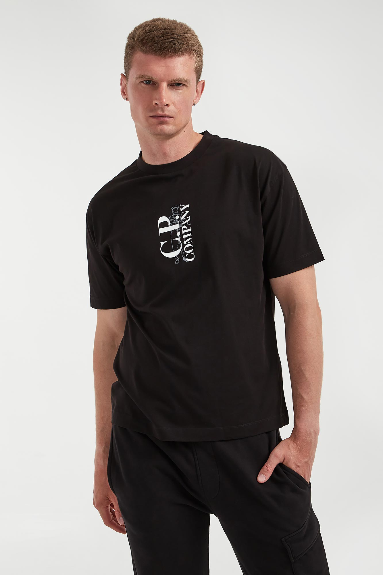 T-shirt męski C.P. COMPANY