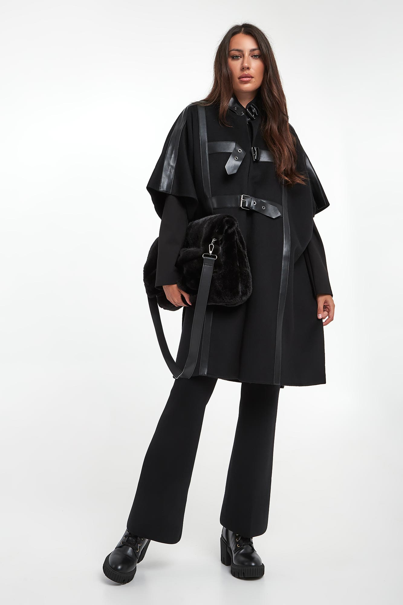 Ponczo damskie wełniane TWINSET