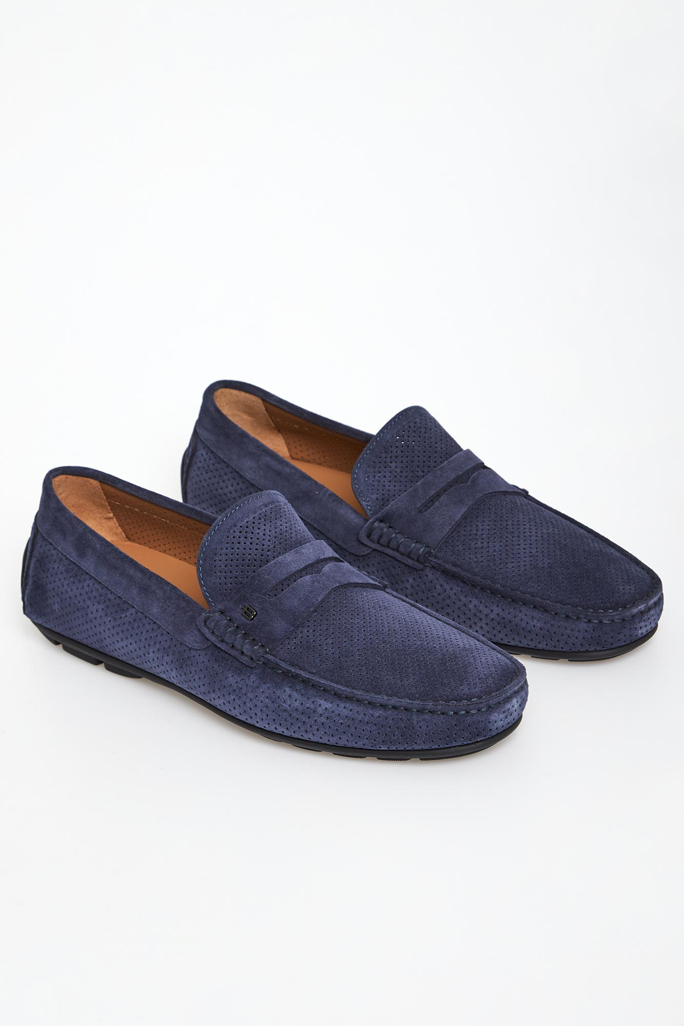 Mokasyny męskie zamszowe BALDININI