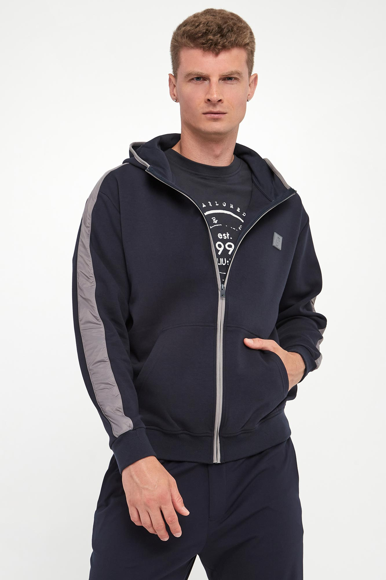 Bluza męska z kapturem LIU JO