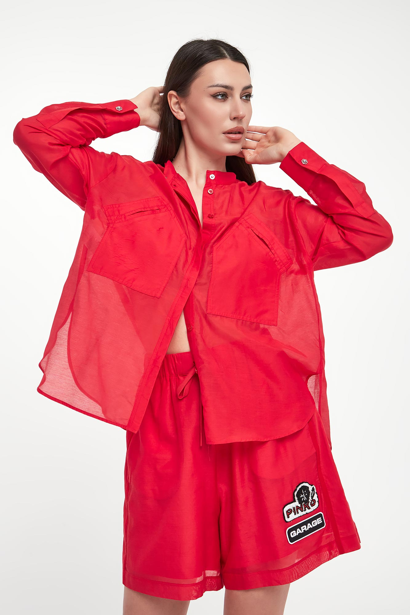 Koszula damska z jedwabiem Andy PINKO