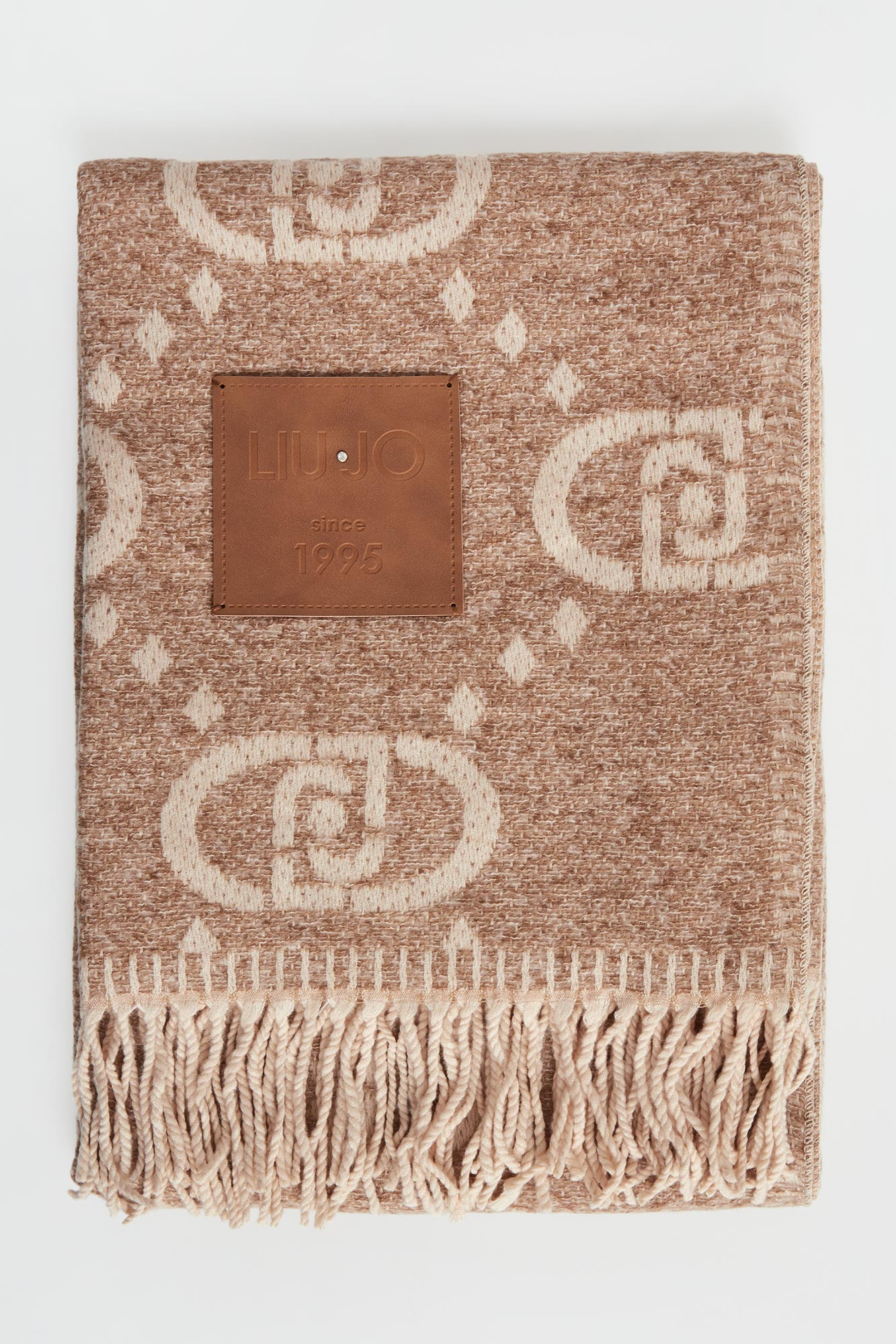 Szalik damski z logo LIU JO