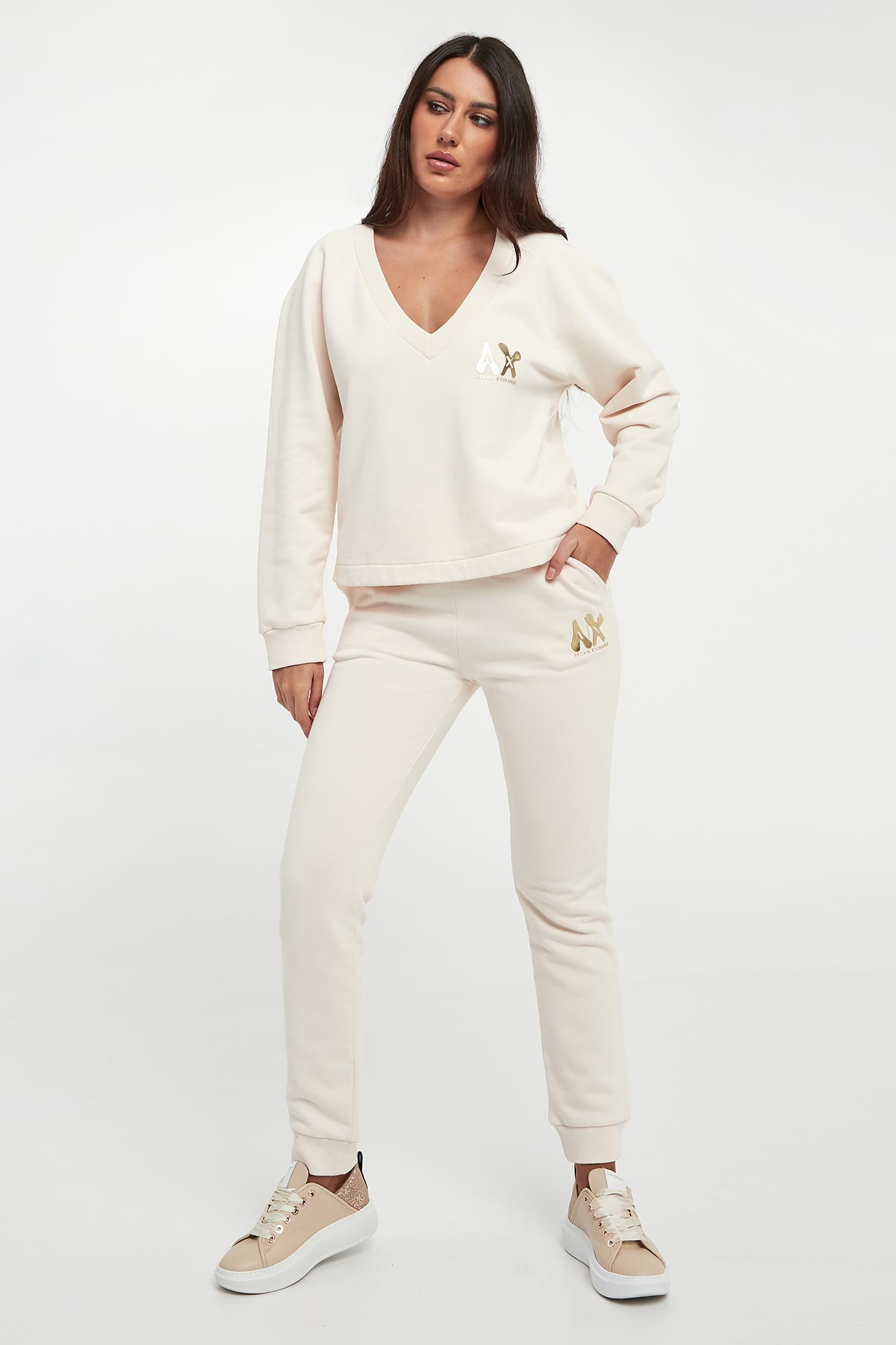 Spodnie dresowe damskie ARMANI EXCHANGE