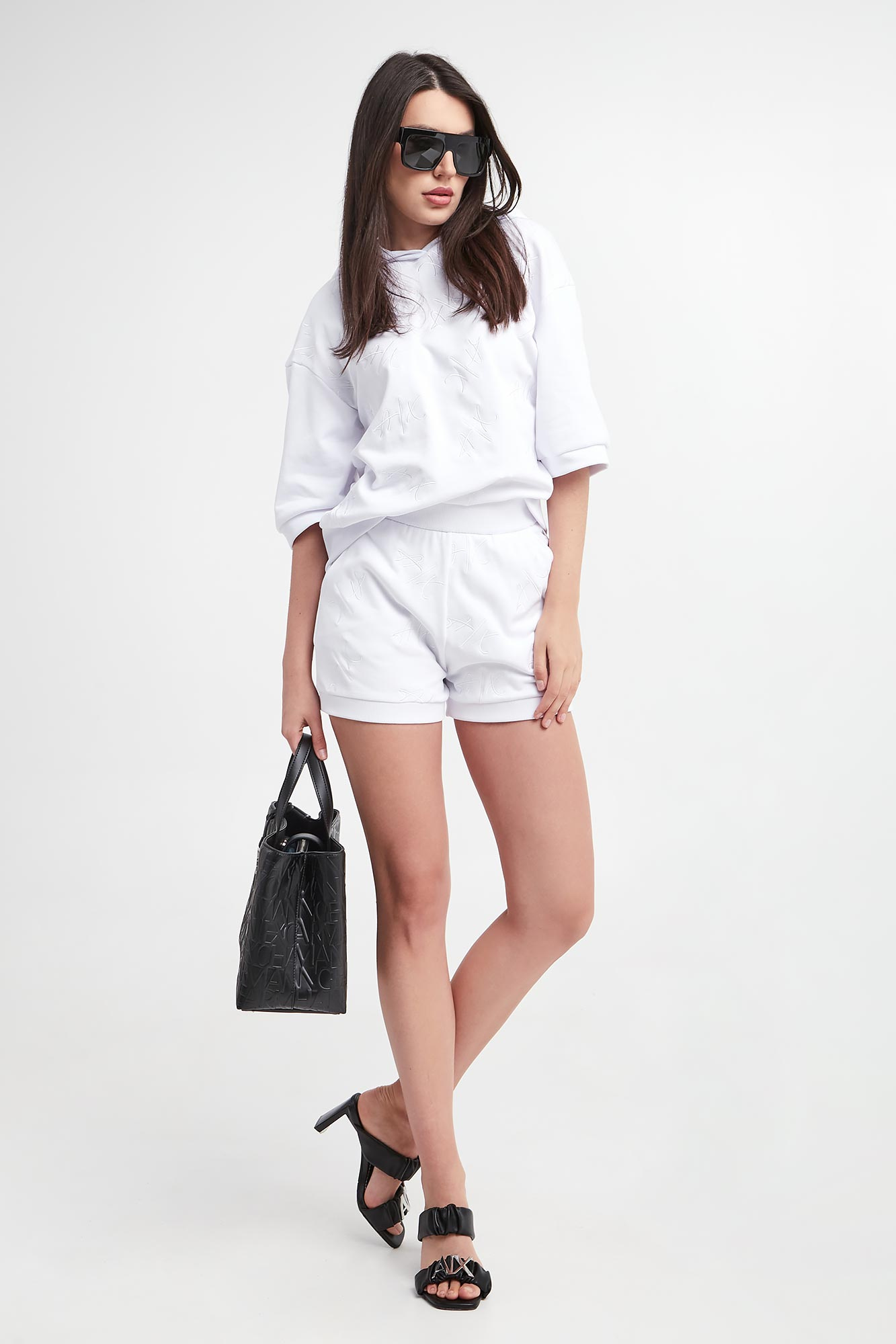 Szorty dresowe damskie ARMANI EXCHANGE