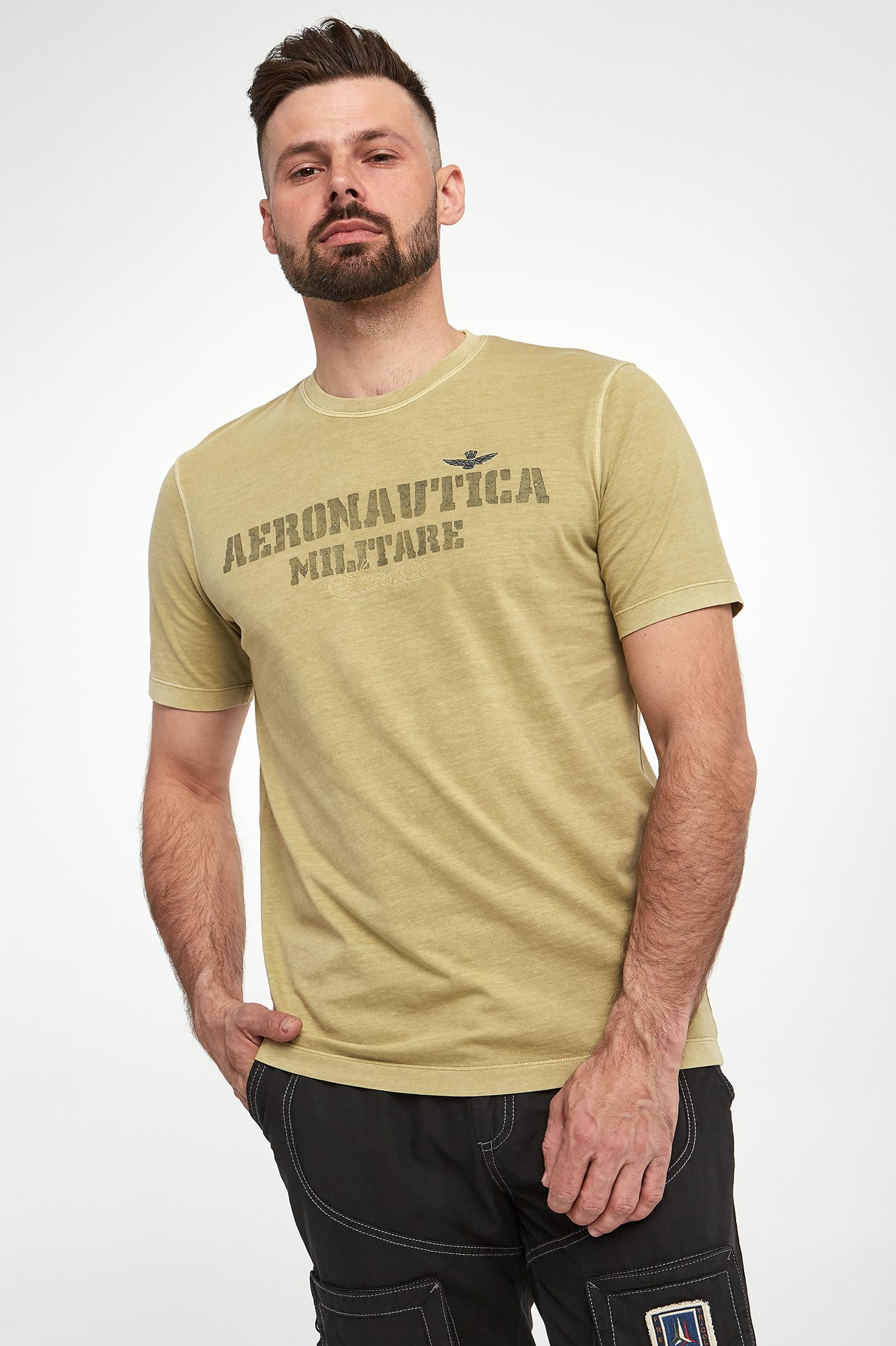 T-shirt męski AERONAUTICA MILITARE