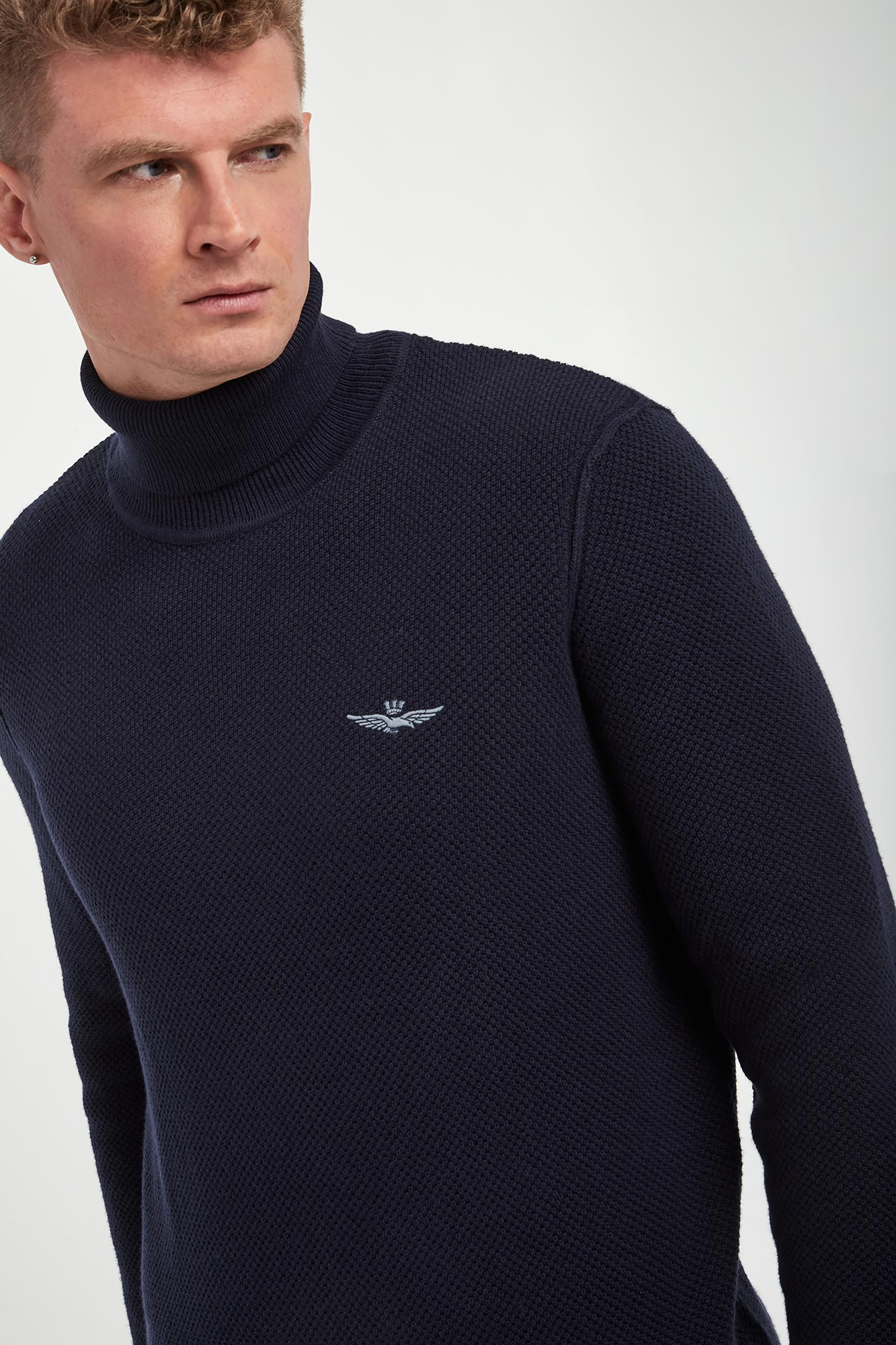 Golf męski wełniany AERONAUTICA MILITARE