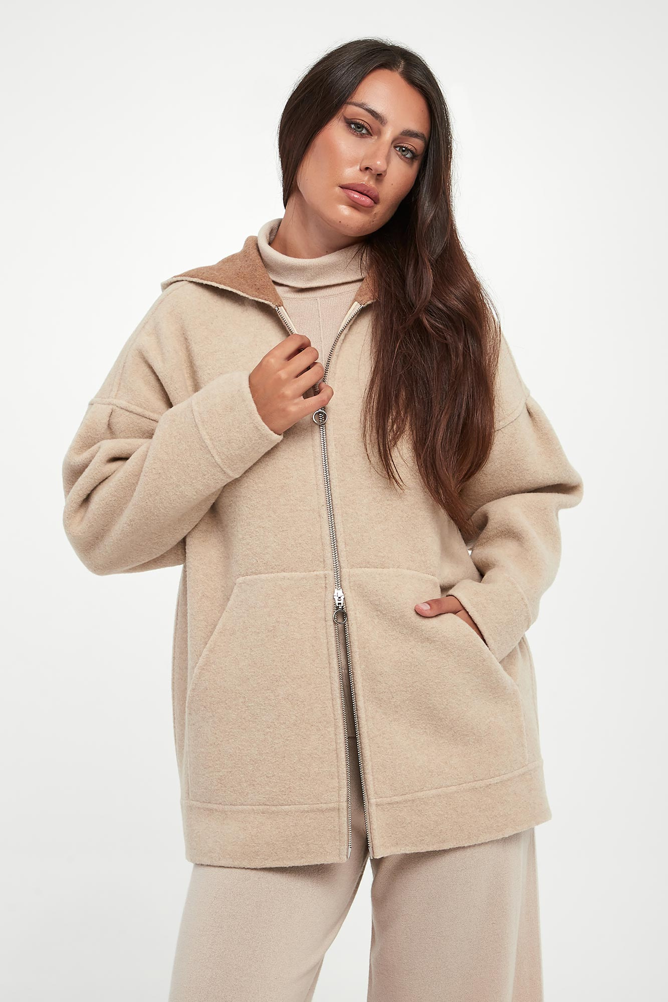 Kurtka damska wełniana Sottile MM