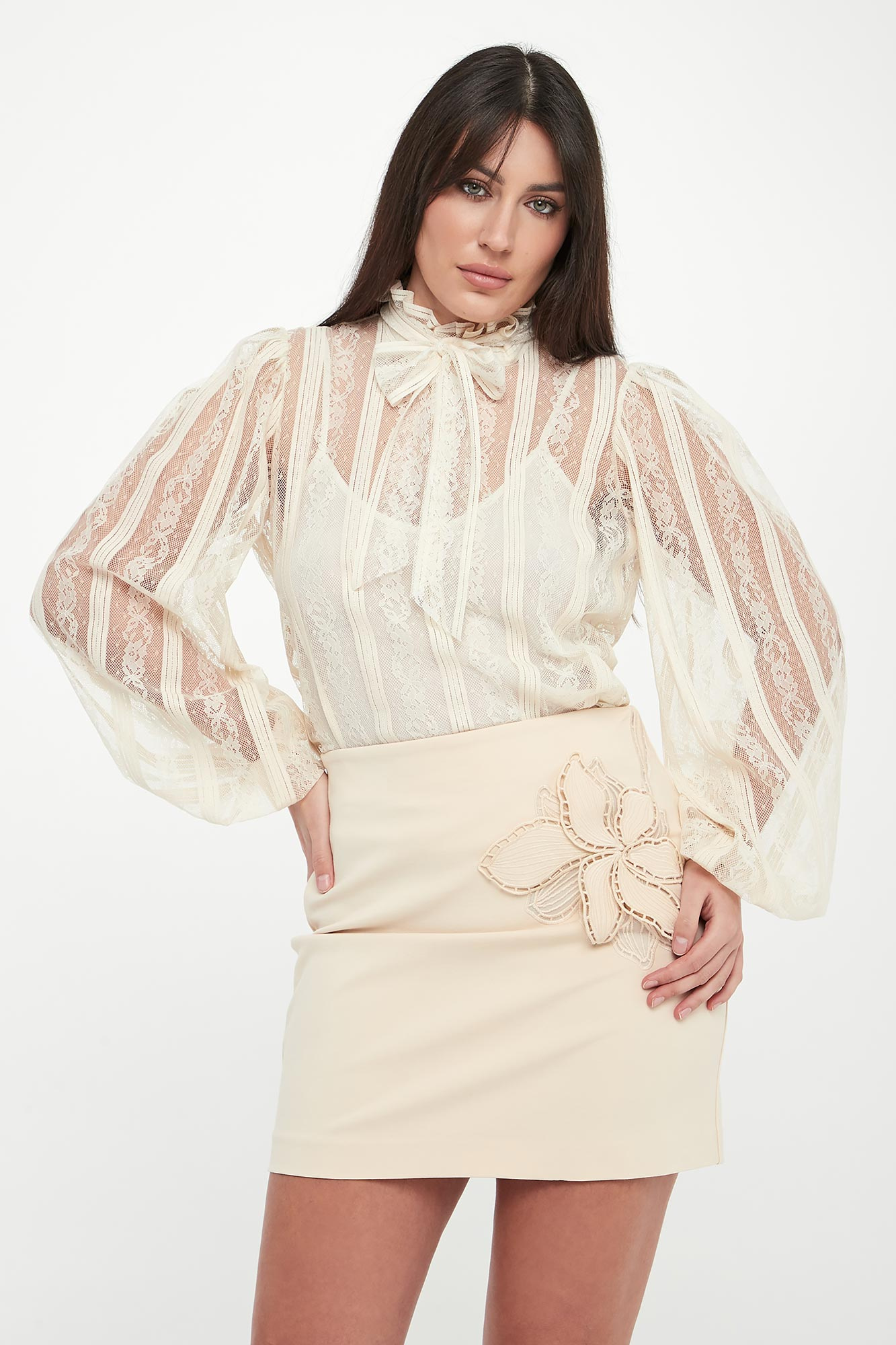 Bluzka damska koronkowa TWINSET