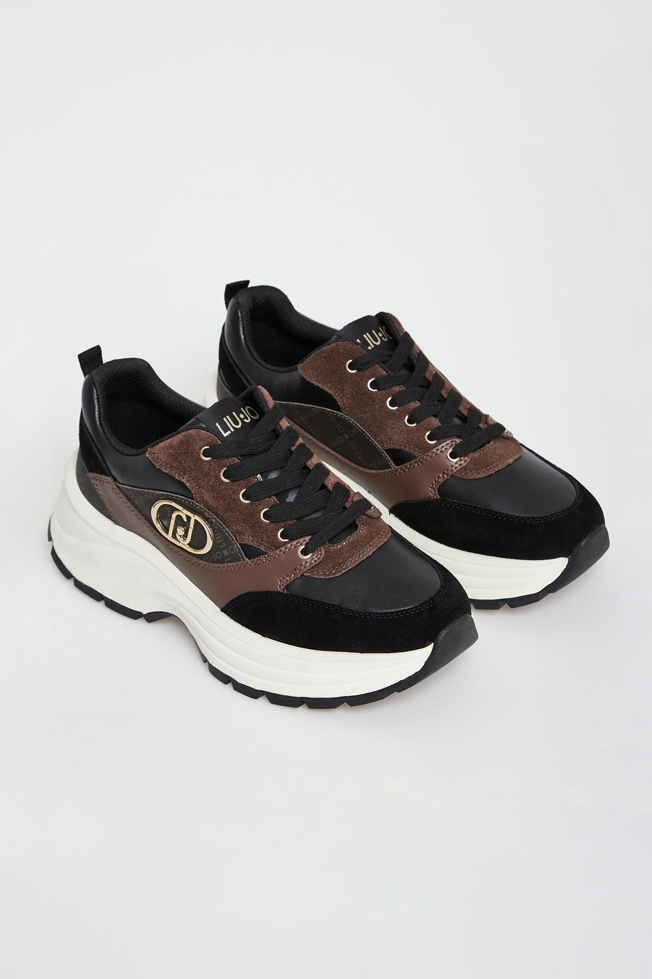 Sneakersy damskie skórzane LIU JO