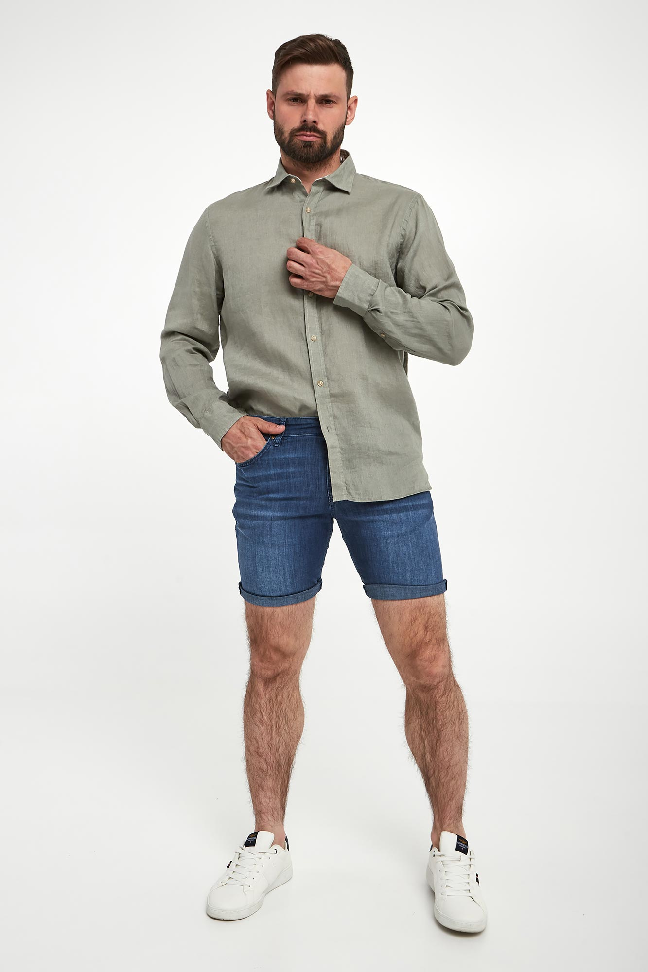 Szorty męskie jeansowe Mabrouk JOOP! JEANS