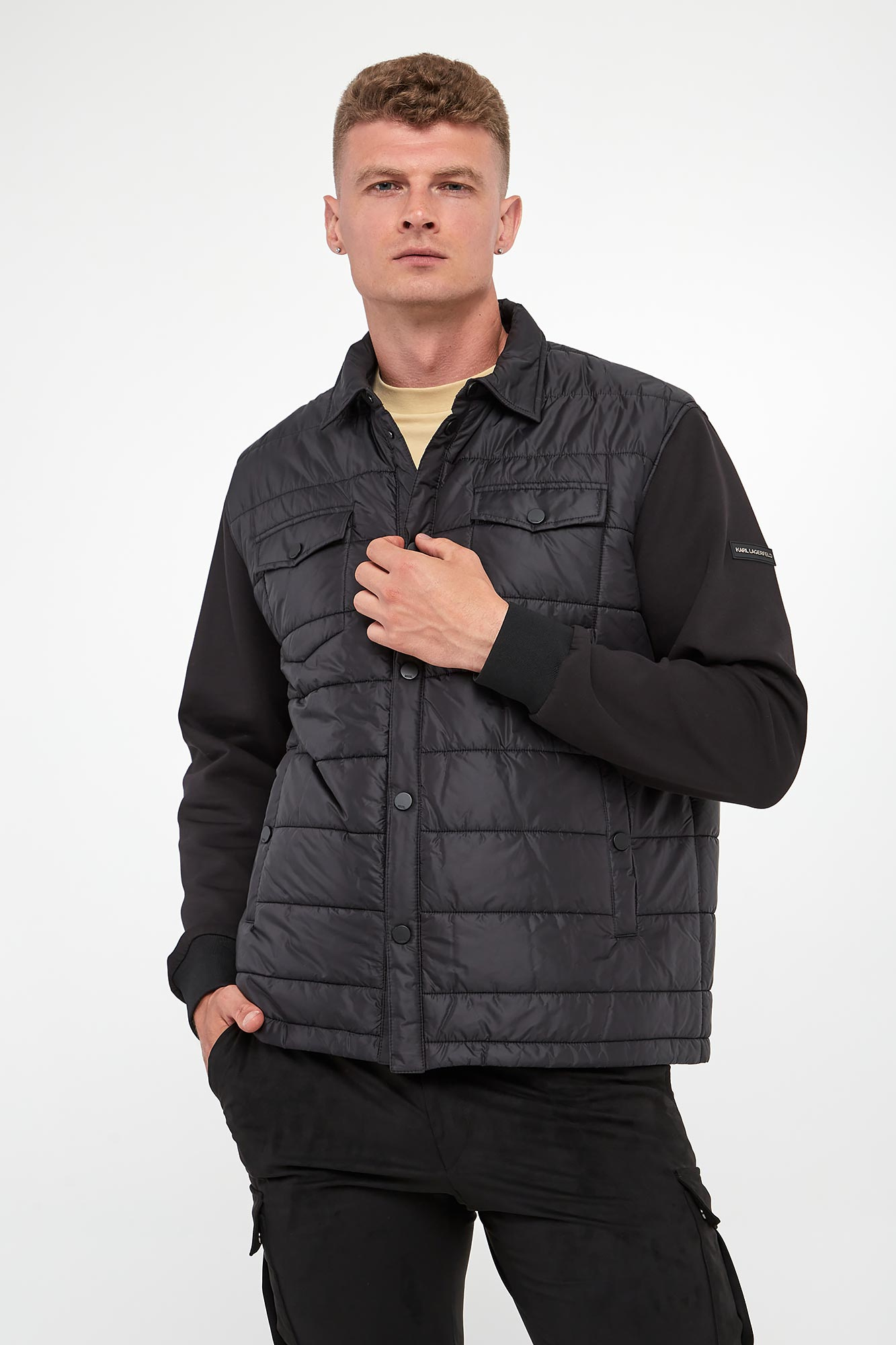 Kurtka męska pikowana KARL LAGERFELD
