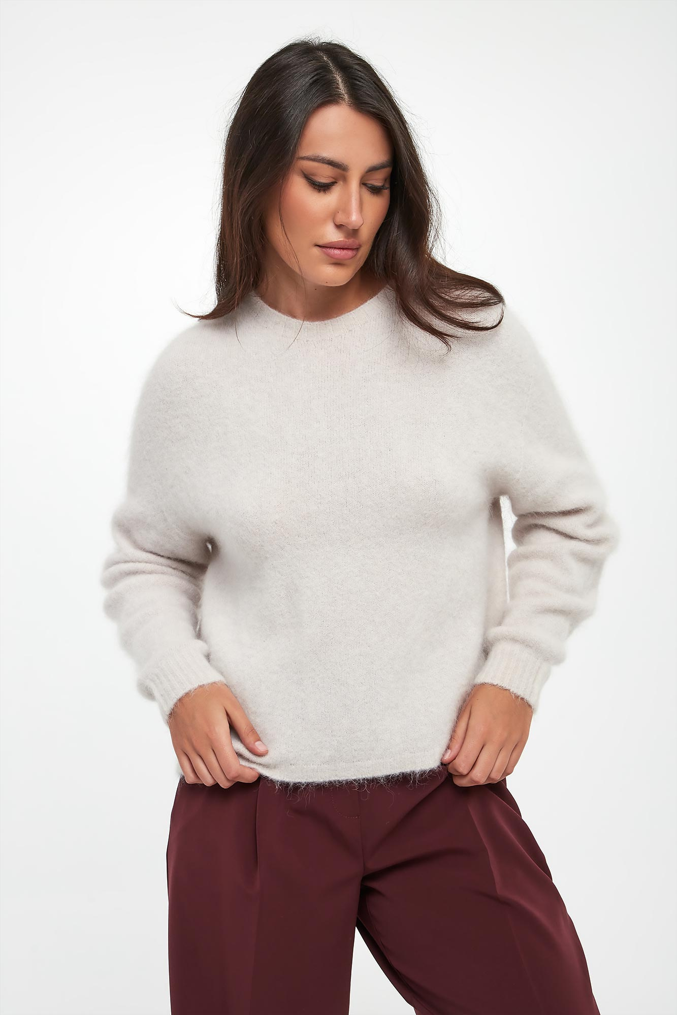 Sweter damski z alpaką Tania MARELLA